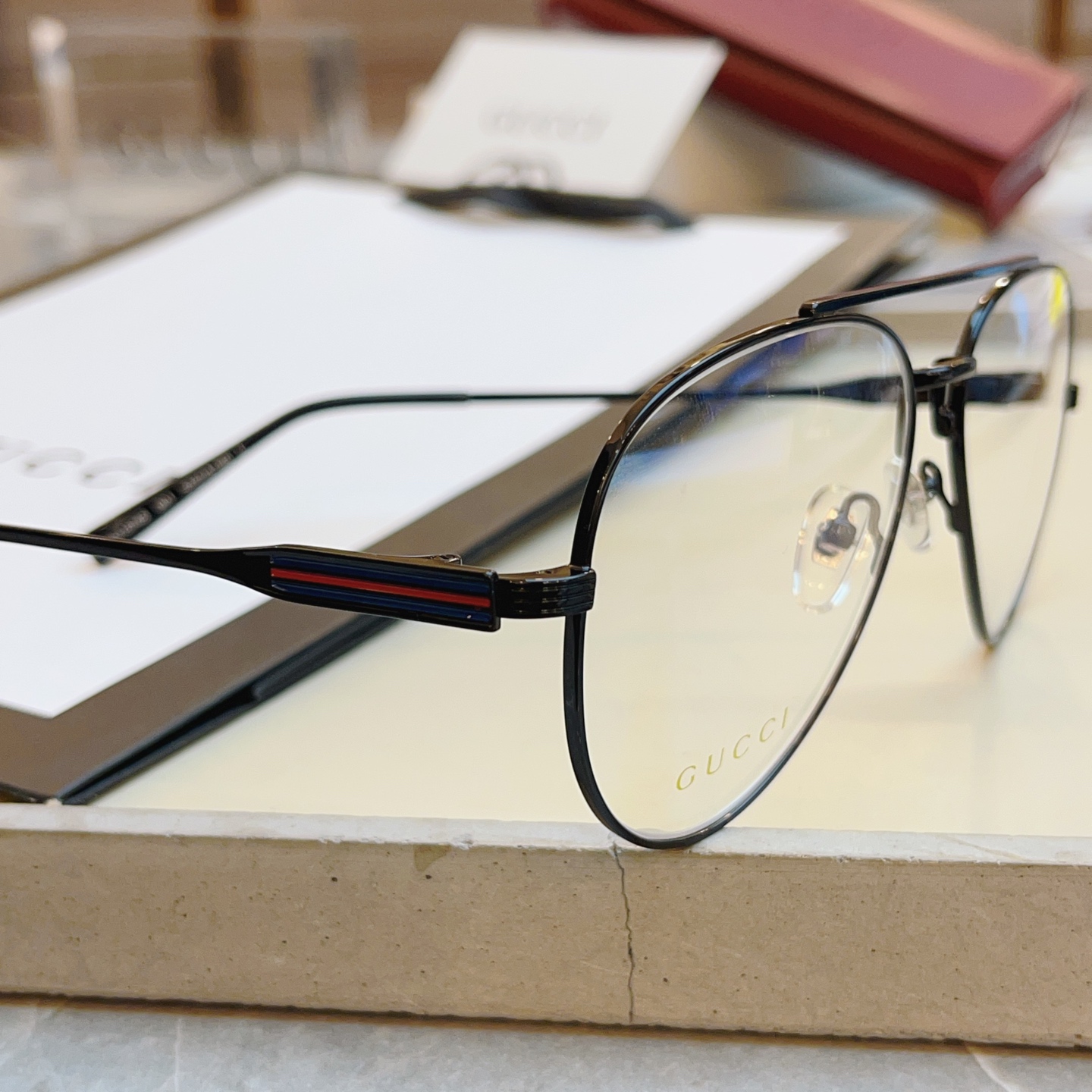 ，【GUCC*】古*驰新款眼镜架，MODEL：GG1874S， SIZE：57口14-145