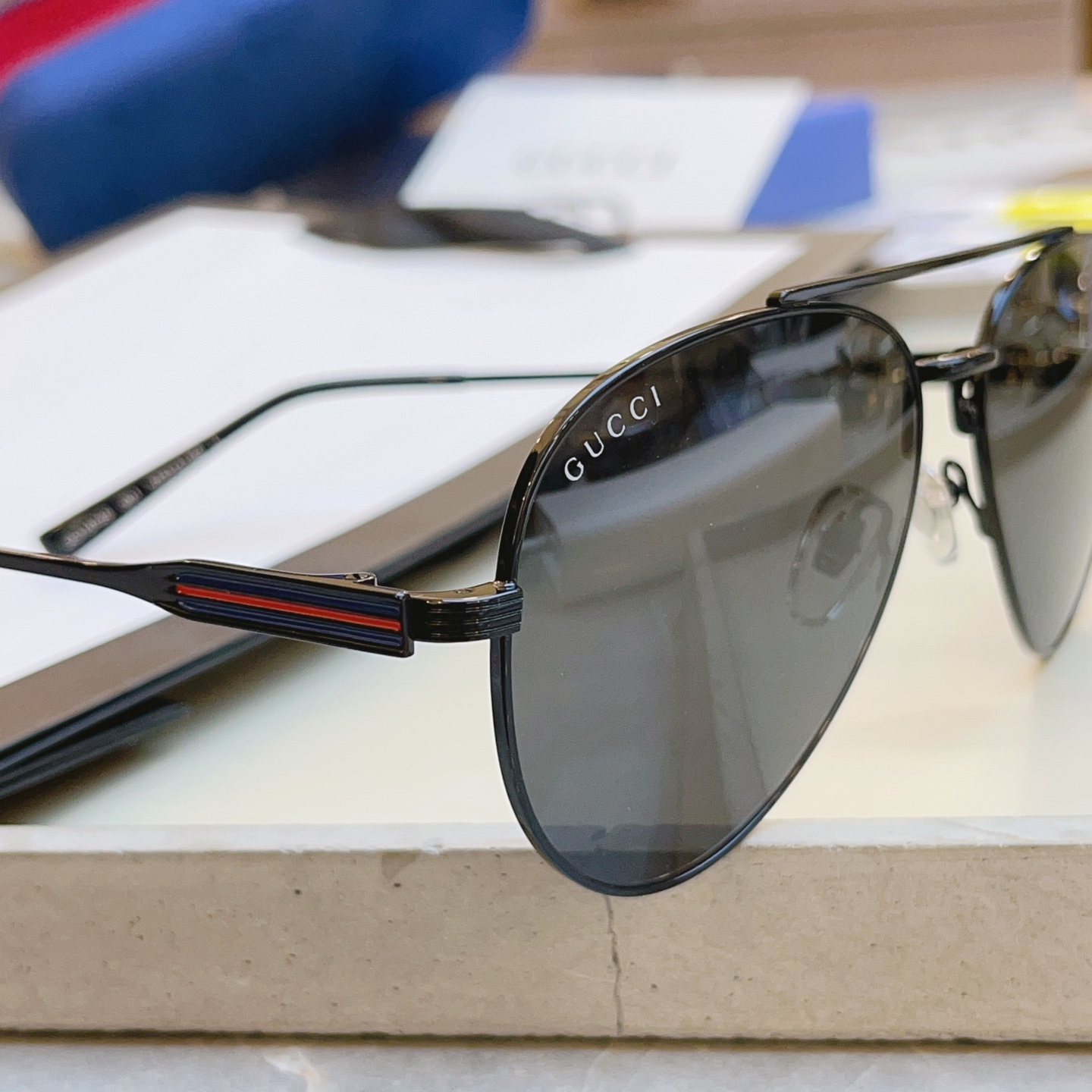 ，【GUCC*】古*驰新款太阳镜，MODEL：GG1874S， SIZE：57口14-145