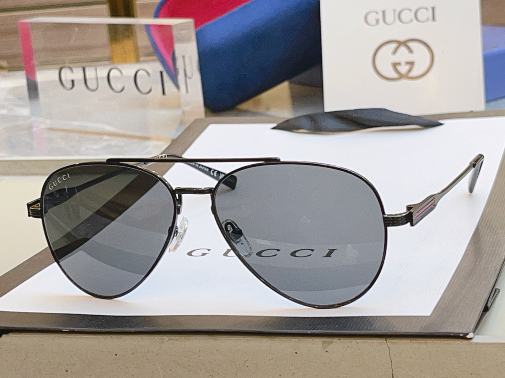 ，【GUCC*】古*驰新款太阳镜，MODEL：GG1874S， SIZE：57口14-145