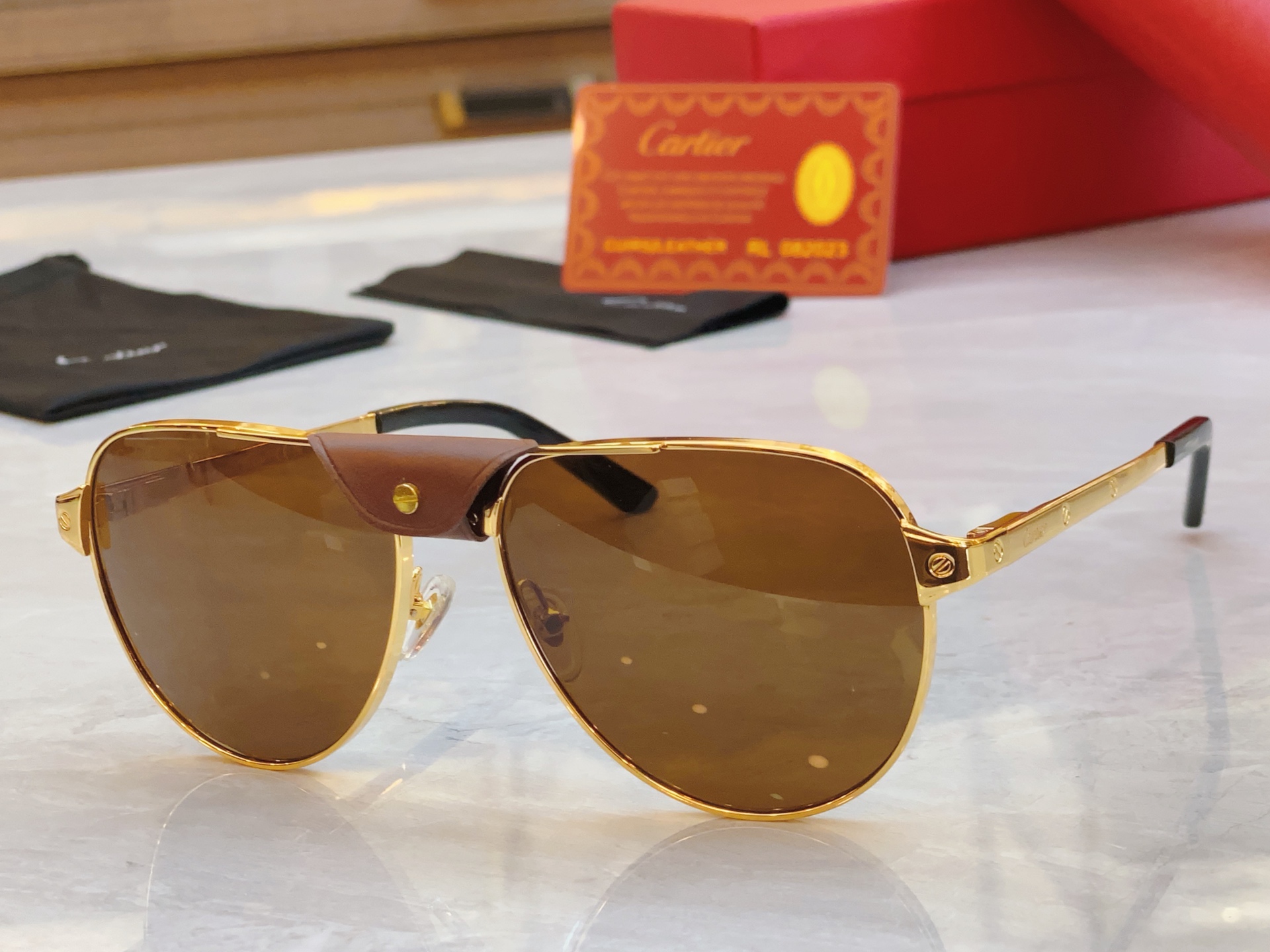 ，【CARTIE*】卡地*亚新款太阳镜，CT0425，size59口16-140
