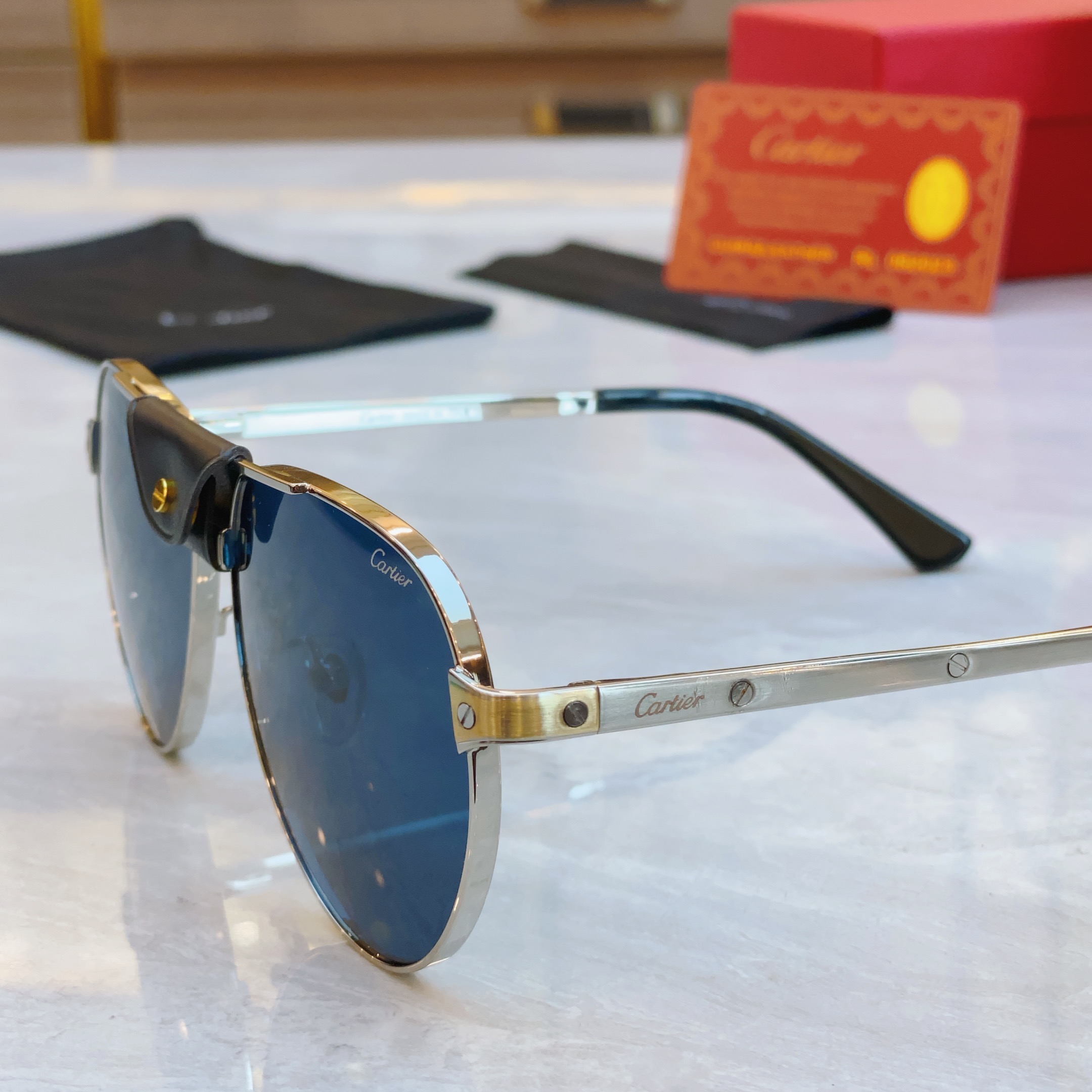 ，【CARTIE*】卡地*亚新款太阳镜，CT0425，size59口16-140