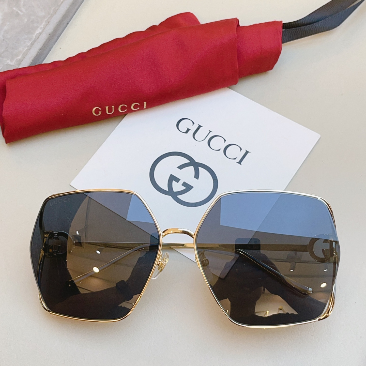 ，【GUCC*】古驰新款太阳镜🕶️🕶️，MODEL：GG1322SA，SIZE:64口16-135 L
