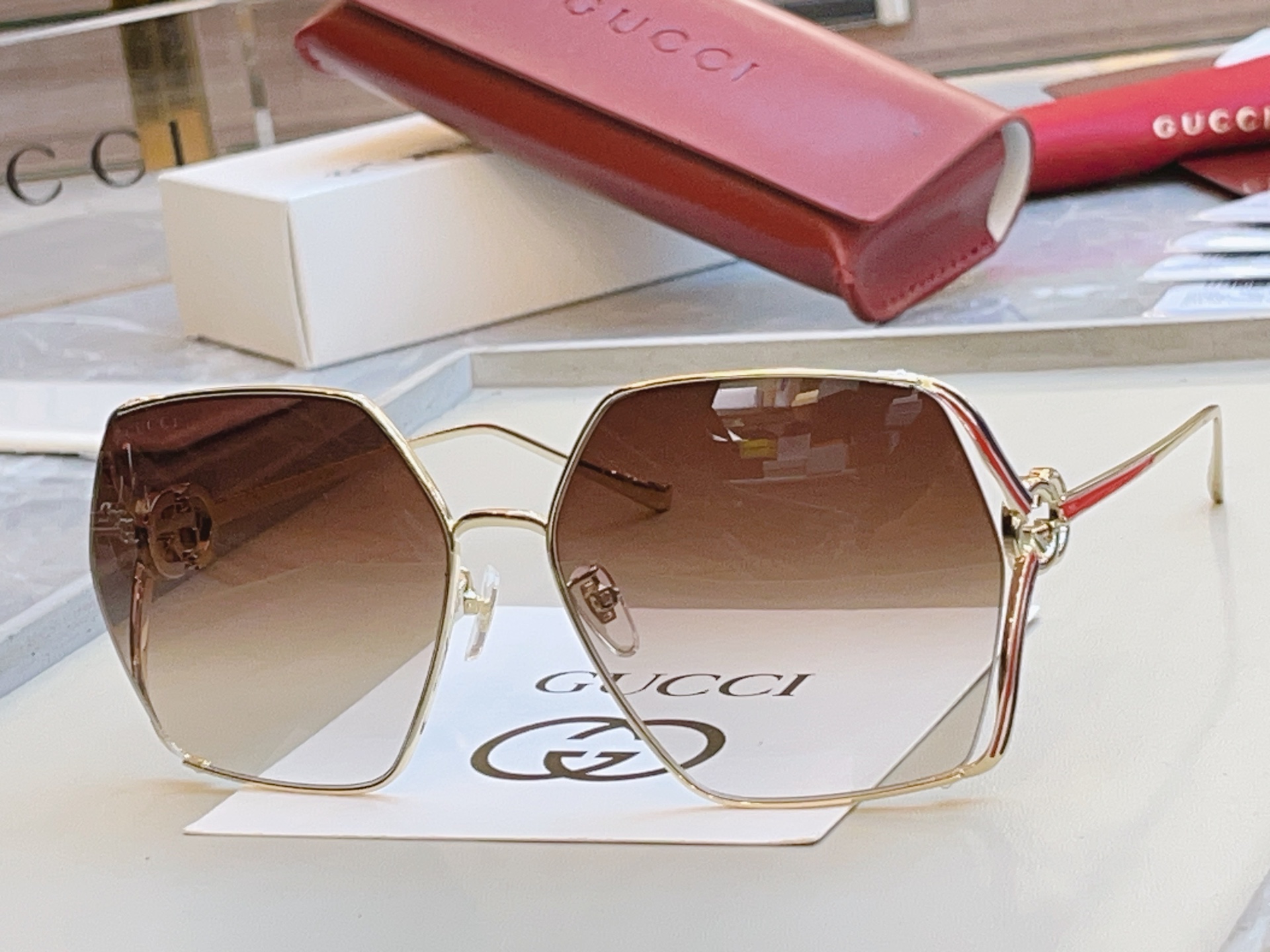 ，【GUCC*】古驰新款太阳镜🕶️🕶️，MODEL：GG1322SA，SIZE64口16-135 L