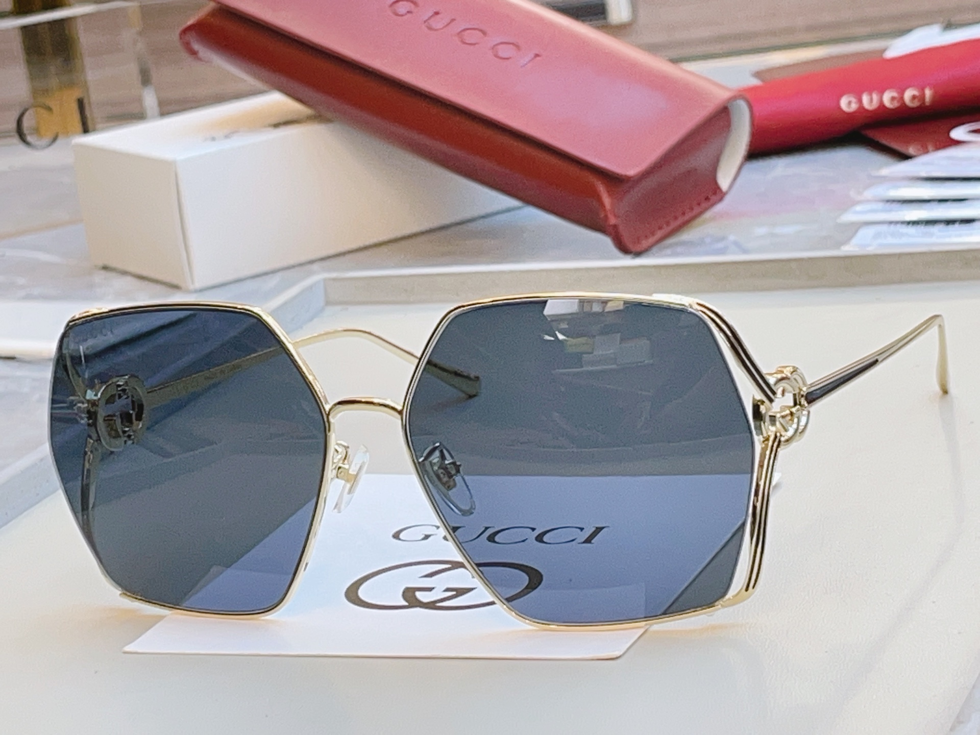 ，【GUCC*】古驰新款太阳镜🕶️🕶️，MODEL：GG1322SA，SIZE64口16-135 L