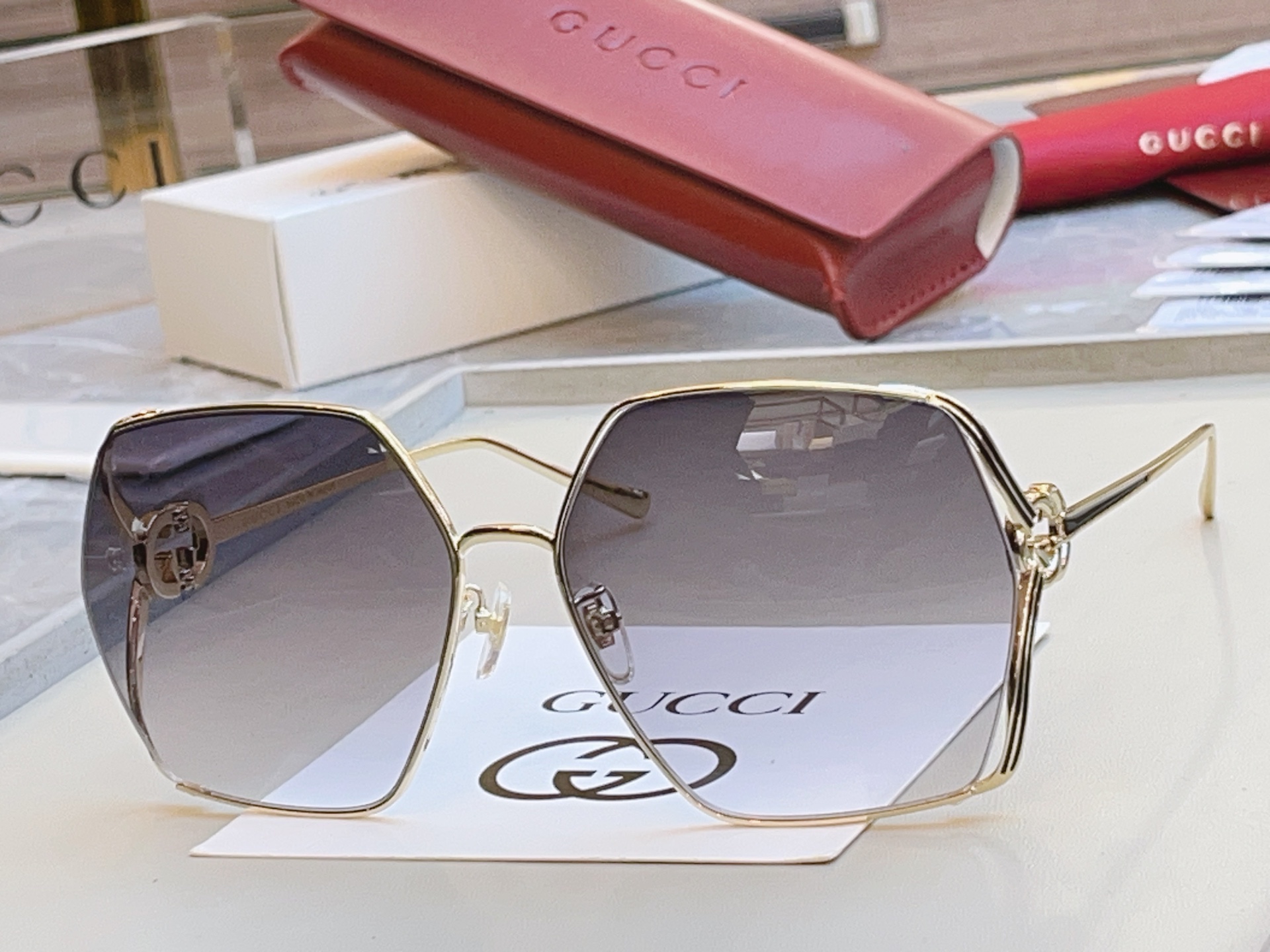 ，【GUCC*】古驰新款太阳镜🕶️🕶️，MODEL：GG1322SA，SIZE64口16-135 L