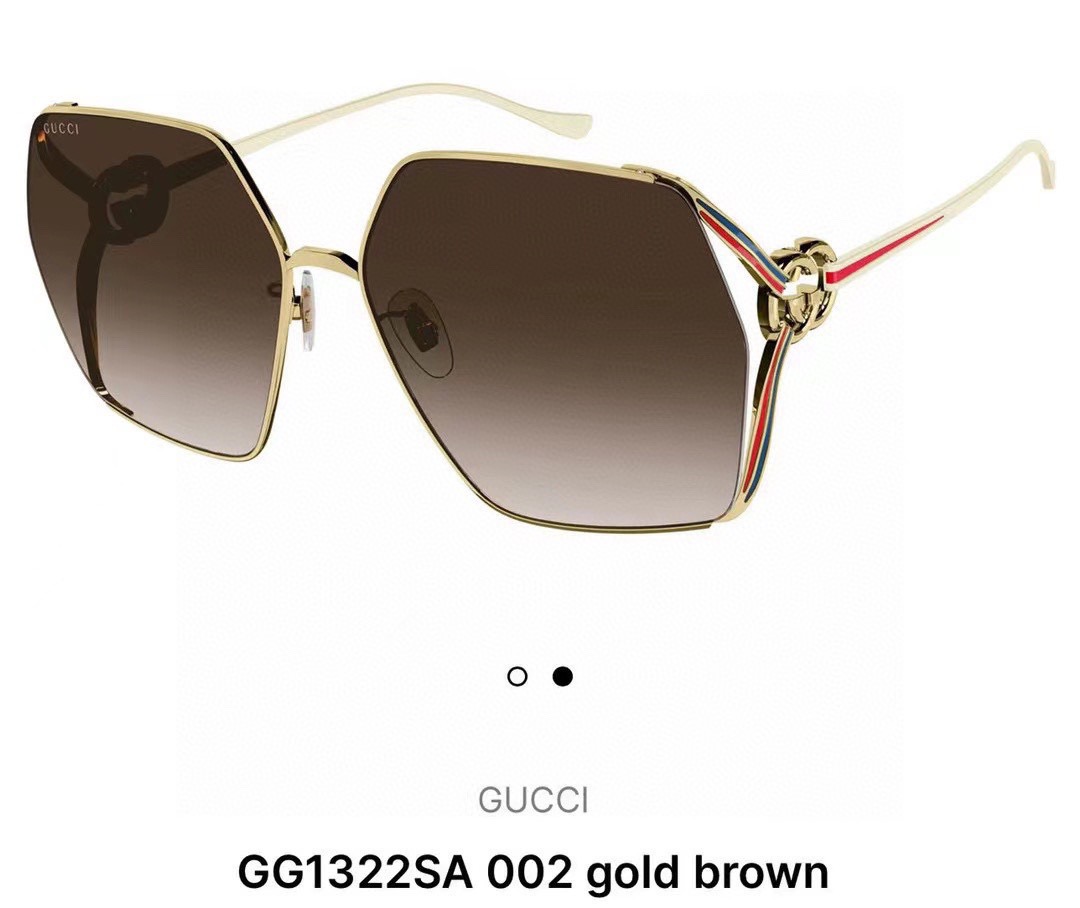 ，【GUCC*】古驰新款太阳镜🕶️🕶️，MODEL：GG1322SA，SIZE64口16-135 L