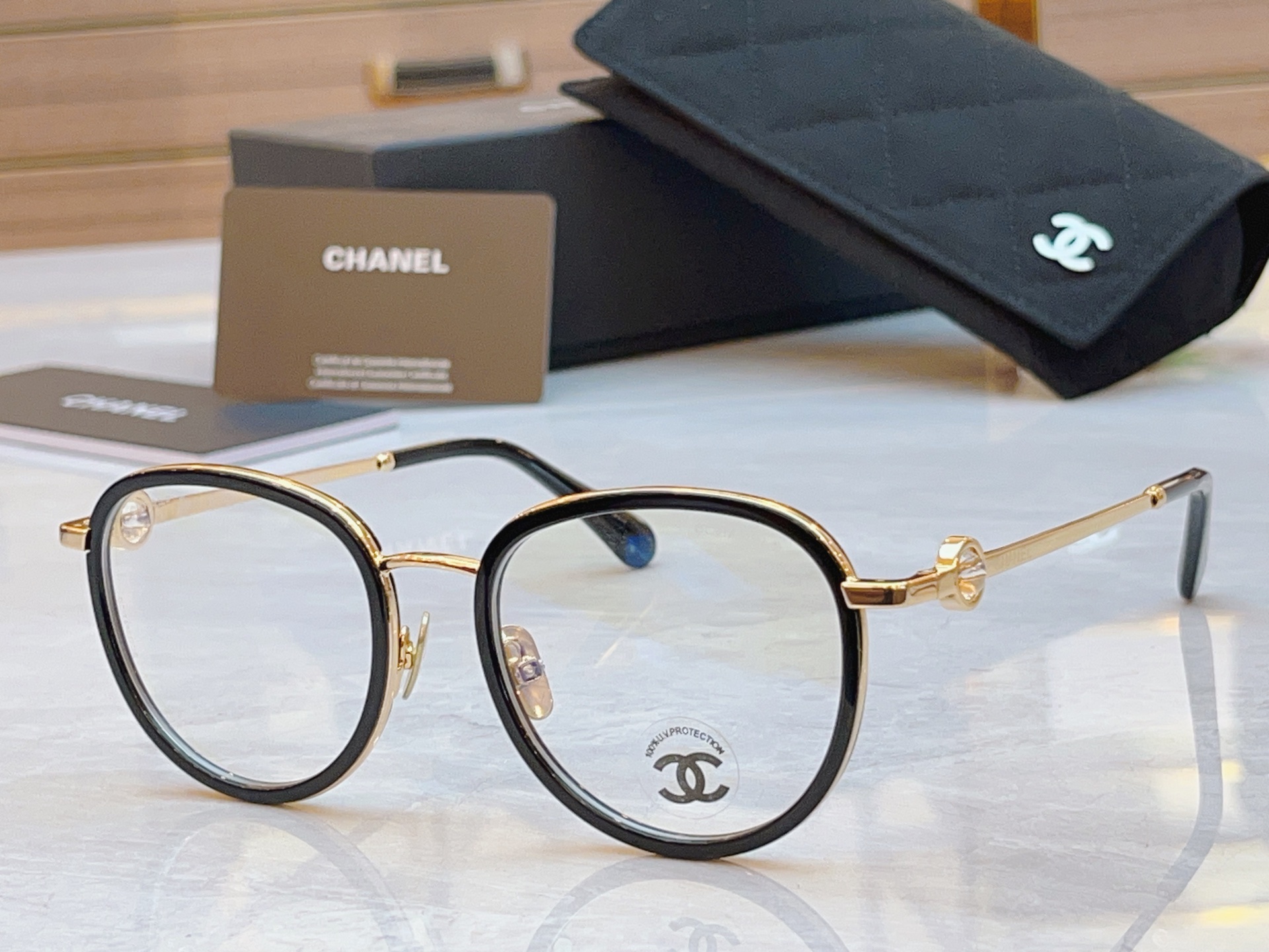 ，【CHANE*】香奈儿新款眼镜架，MODEL：CH2220，SIZE：51口23-142