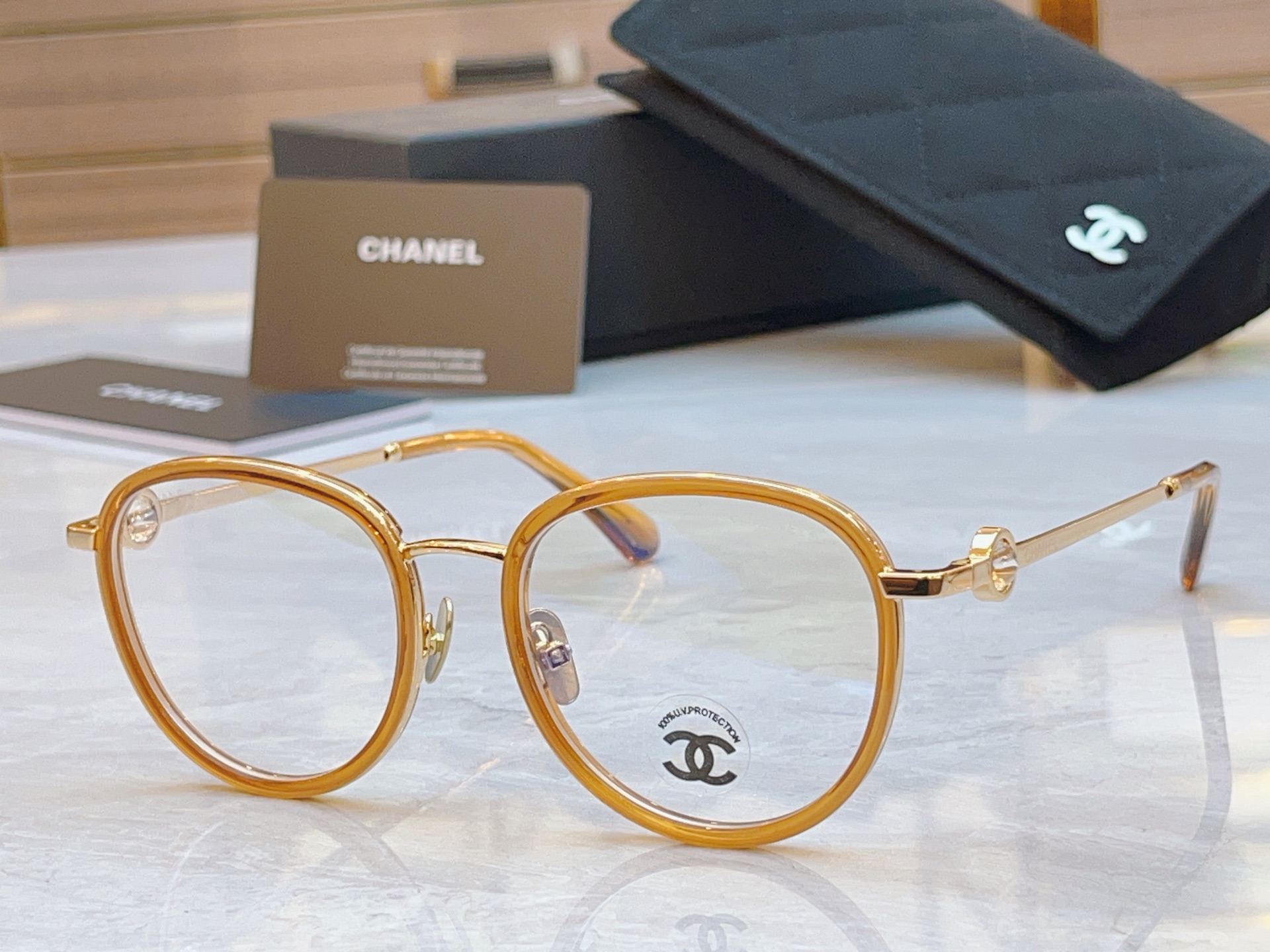 ，【CHANE*】香奈儿新款眼镜架，MODEL：CH2220，SIZE：51口23-142