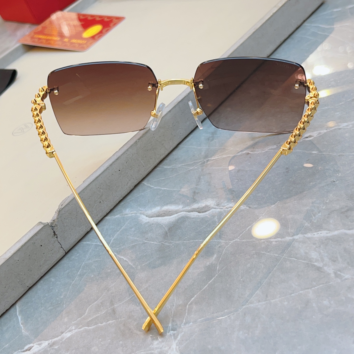 ，【CARTIE*】卡地*亚新款太阳镜🕶️，高版本✨CT0545S，size: 58口17-140