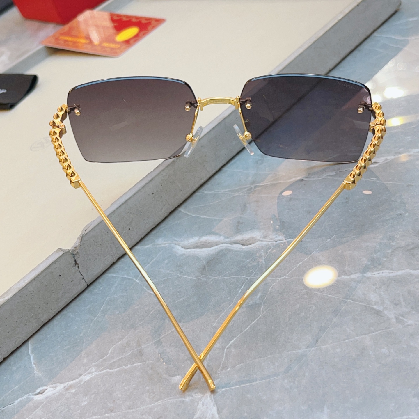 ，【CARTIE*】卡地*亚新款太阳镜🕶️，高版本✨CT0545S，size: 58口17-140
