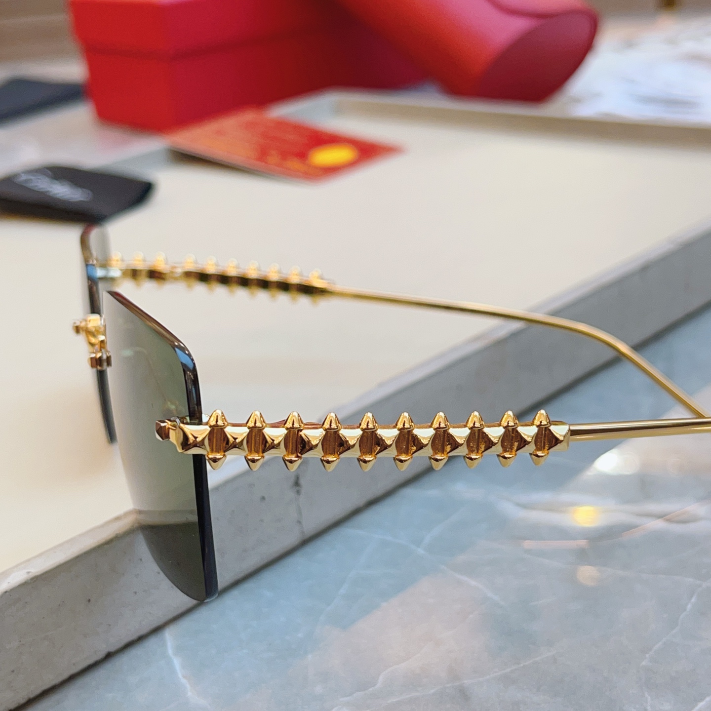 ，【CARTIE*】卡地*亚新款太阳镜🕶️，高版本✨CT0545S，size: 58口17-140