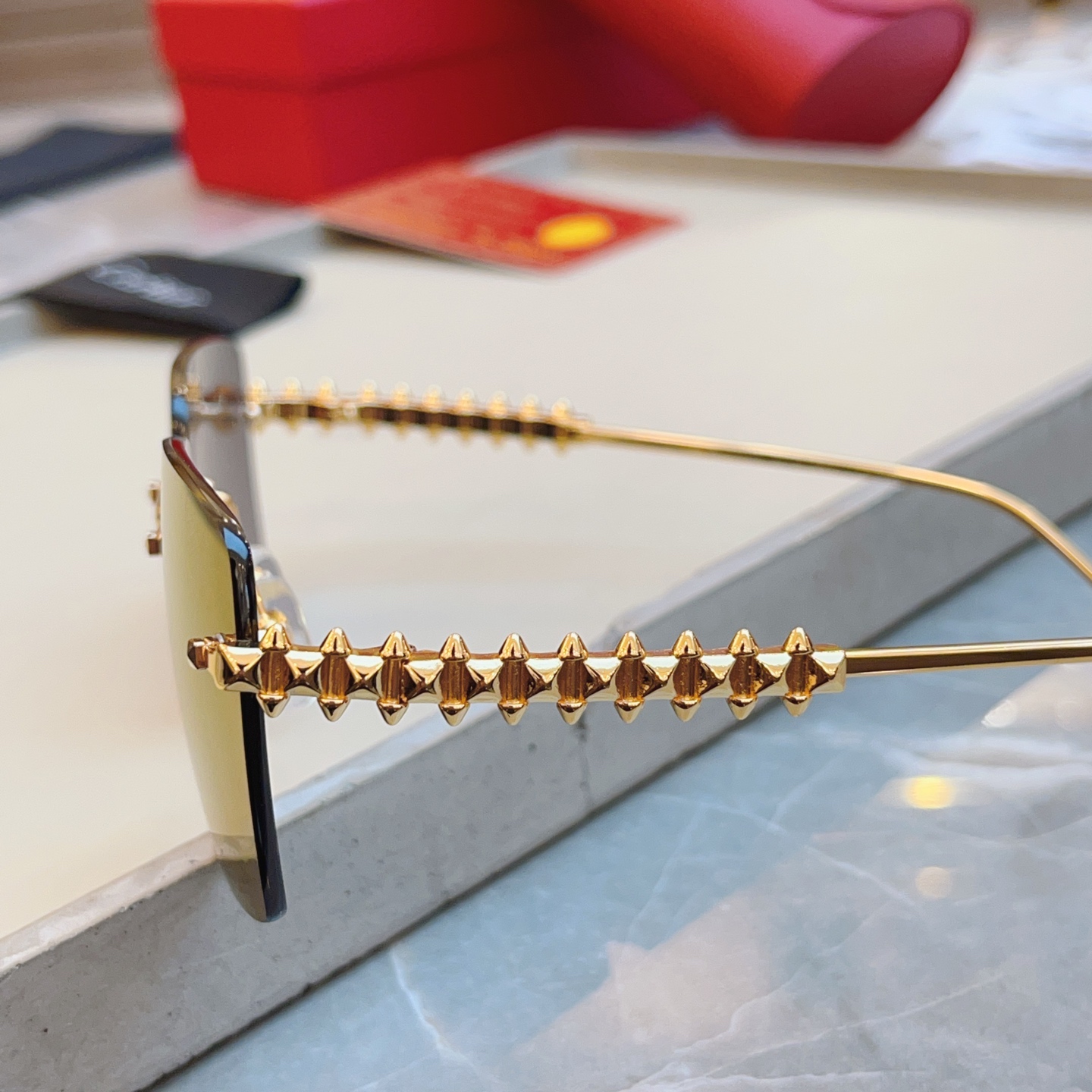，【CARTIE*】卡地*亚新款太阳镜🕶️，高版本✨CT0545S，size: 58口17-140