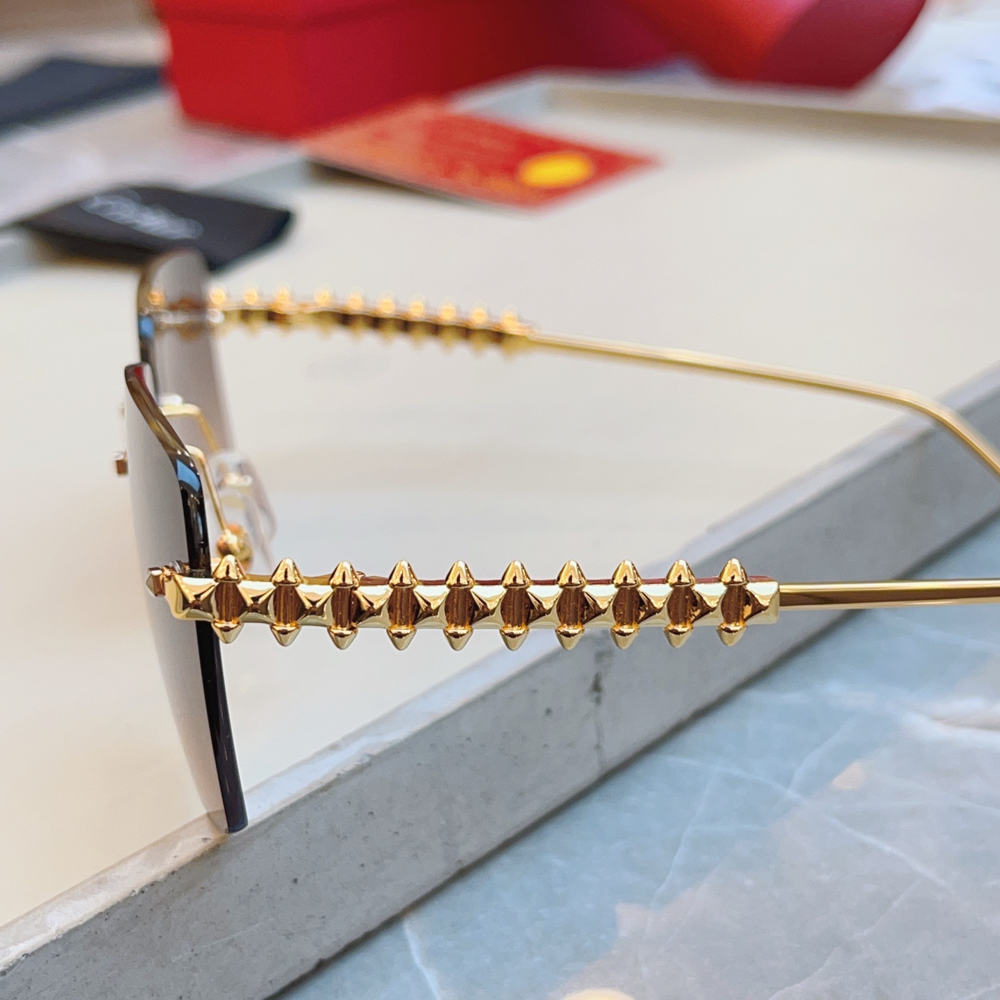 ，【CARTIE*】卡地*亚新款太阳镜🕶️，高版本✨CT0545S，size: 58口17-140
