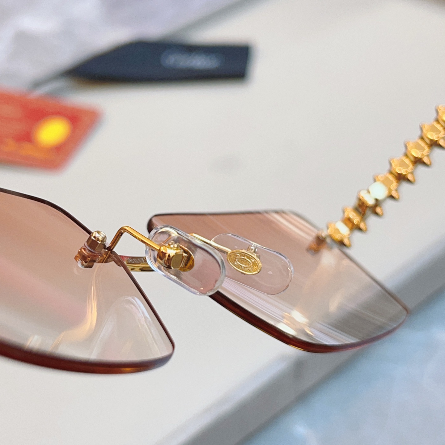 ，【CARTIE*】卡地*亚新款太阳镜🕶️，高版本✨CT0545S，size: 58口17-140