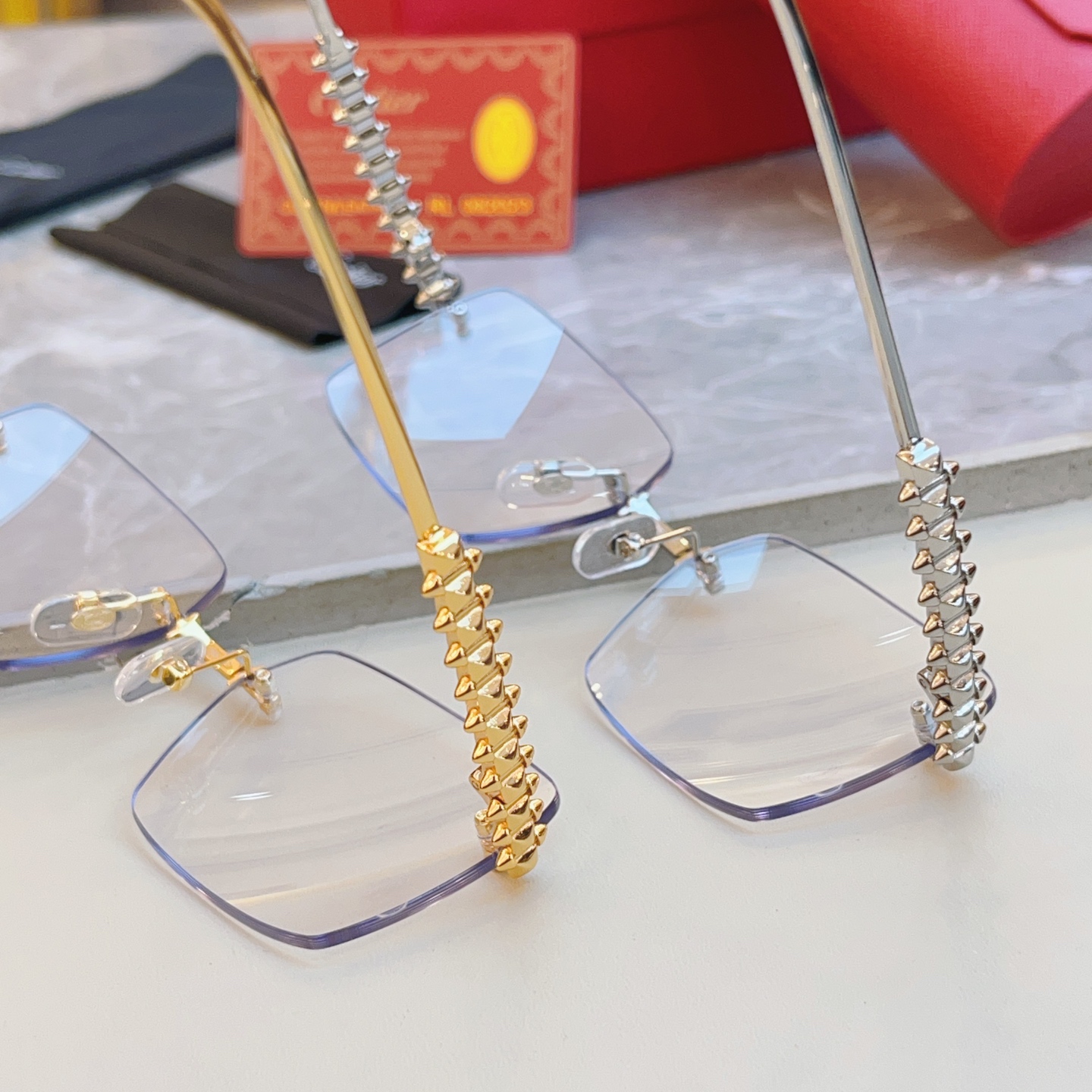 ，【CARTIE*】卡地*亚新款太阳镜🕶️，高版本✨CT0545S，size 58口17-140