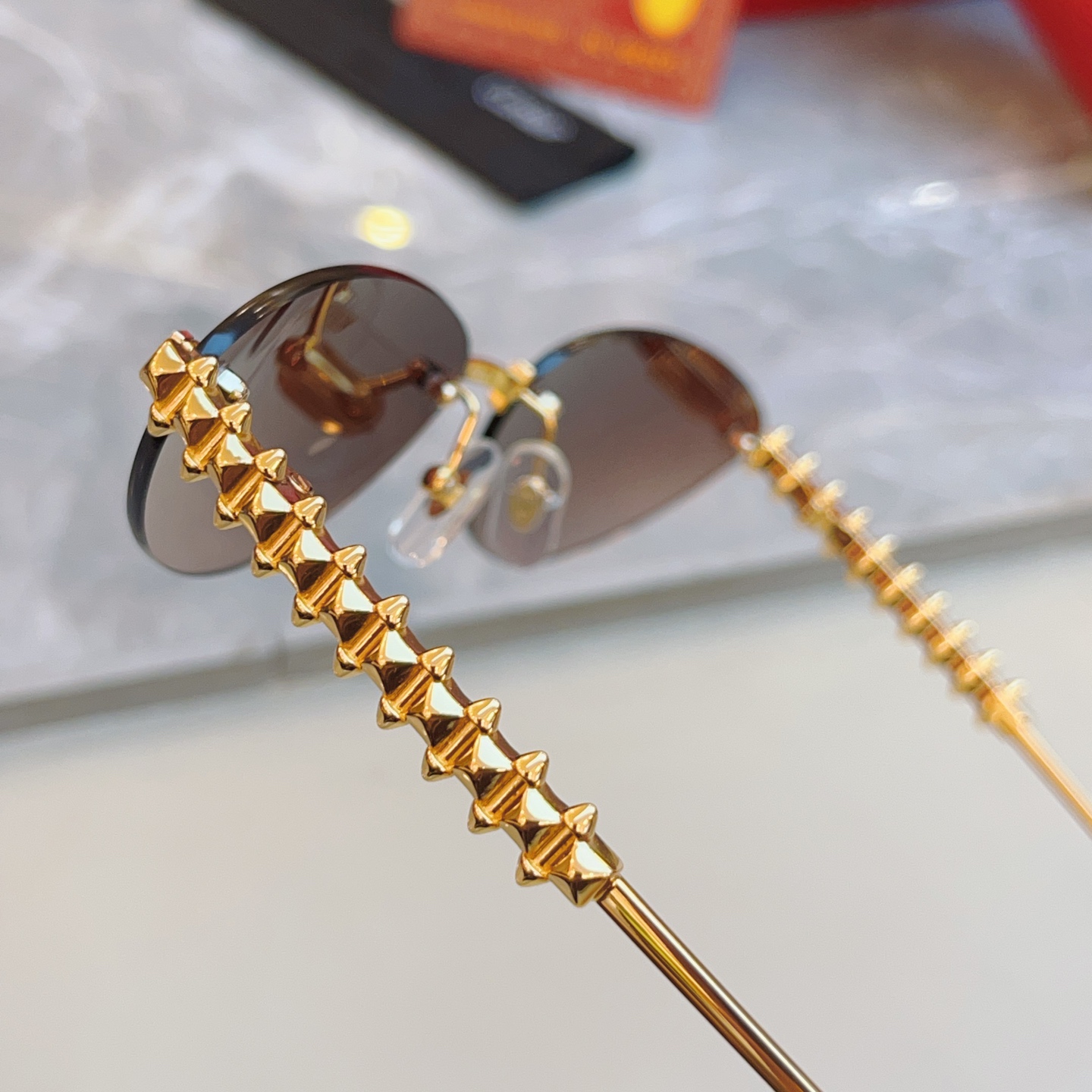 ，【CARTIE*】卡地*亚新款太阳镜🕶️，高版本✨CT0543S，size: 58口16-140