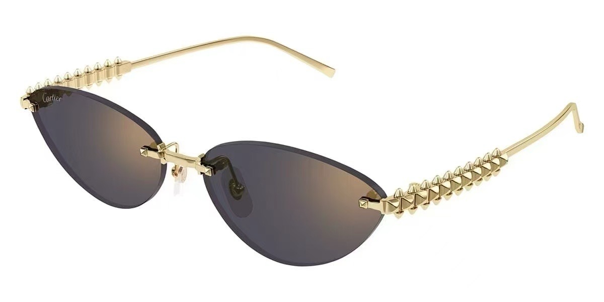 ，【CARTIE*】卡地*亚新款太阳镜🕶️，高版本✨CT0543S，size: 58口16-140