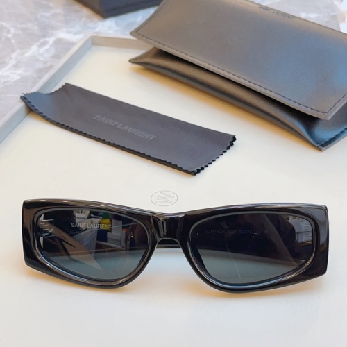 Yves Saint Laurent SL M140/F Black Frame Sunglasses - 56mm Lens 1 Yves Saint Laurent SL M140/F Black Frame Sunglasses - 56mm Lens
