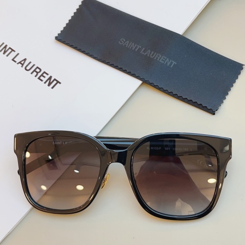 Yves Saint Laurent SL M105/F Black Sunglasses | 55-20-150 Size