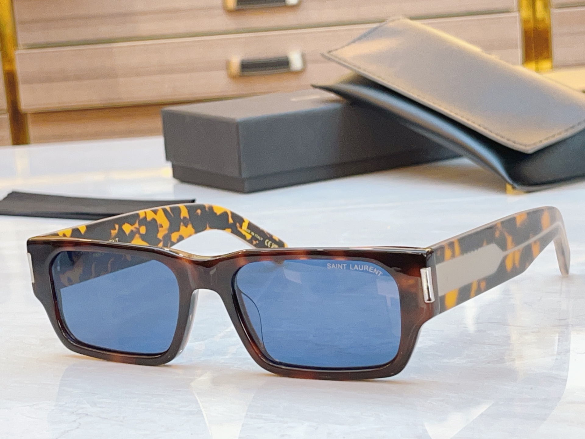 P508, ST. ROIN’S NEW GLASSES. MODEL: SL 660, SIZE: 55 19-145 - 图片 1