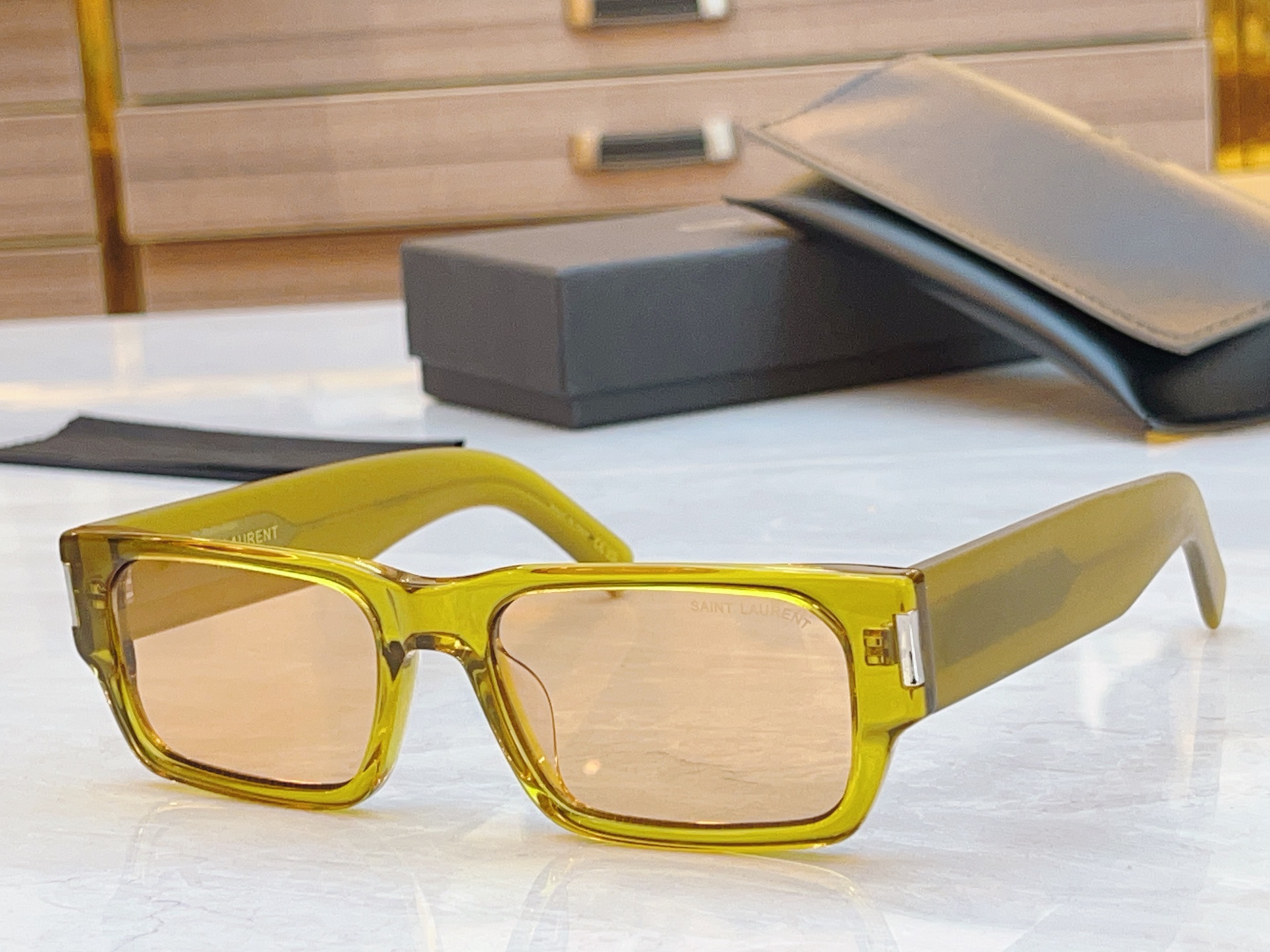 P508, ST. ROIN’S NEW GLASSES. MODEL: SL 660, SIZE: 55 19-145 - 图片 2