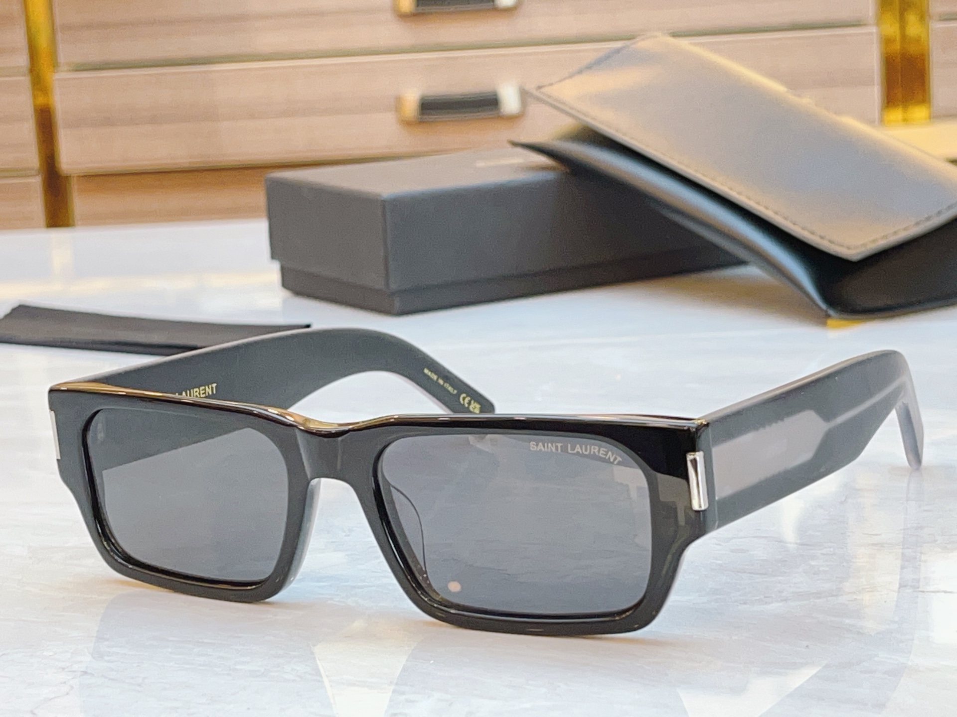 P508, ST. ROIN’S NEW GLASSES. MODEL: SL 660, SIZE: 55 19-145 - 图片 6