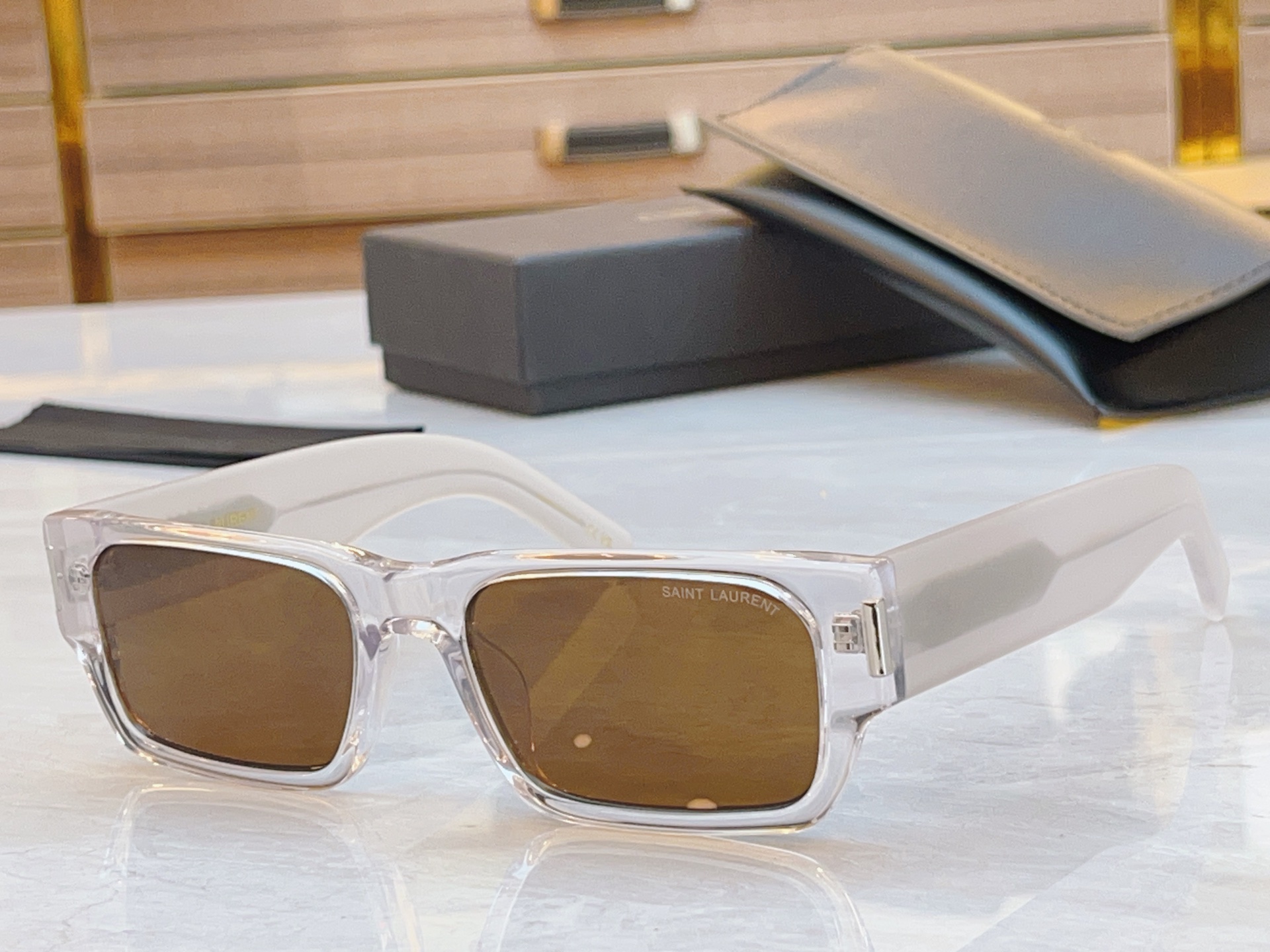 P508, ST. ROIN’S NEW GLASSES. MODEL: SL 660, SIZE: 55 19-145 - 图片 5