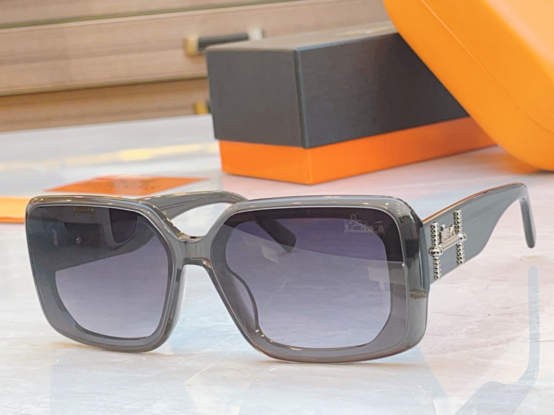 NO:366535,,【HERME*】Aima*S new sunglasses, MODEL9711, SIZE54-mouth 20-glasses sunglasses, glasses, hermes, hermes19860909,【HERME*】爱马*仕新款太阳镜,MODEL9711,SIZE54口20-眼镜墨镜太阳镜,眼镜,hermes,hermes,glasses