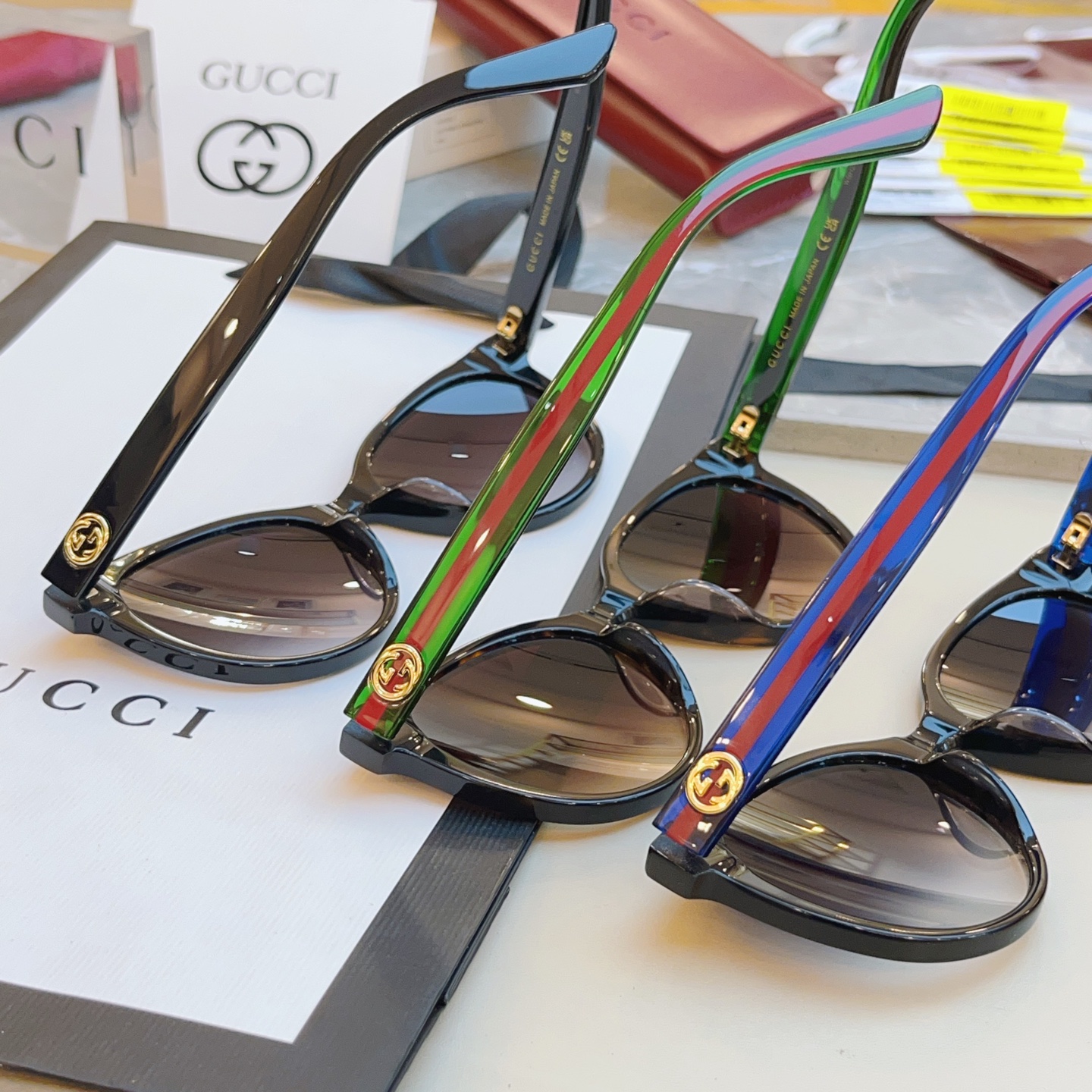 ，【GUCC*】古*驰新款太阳镜🕶️，高版本✨GG0702SK，SIZE:54口19-145