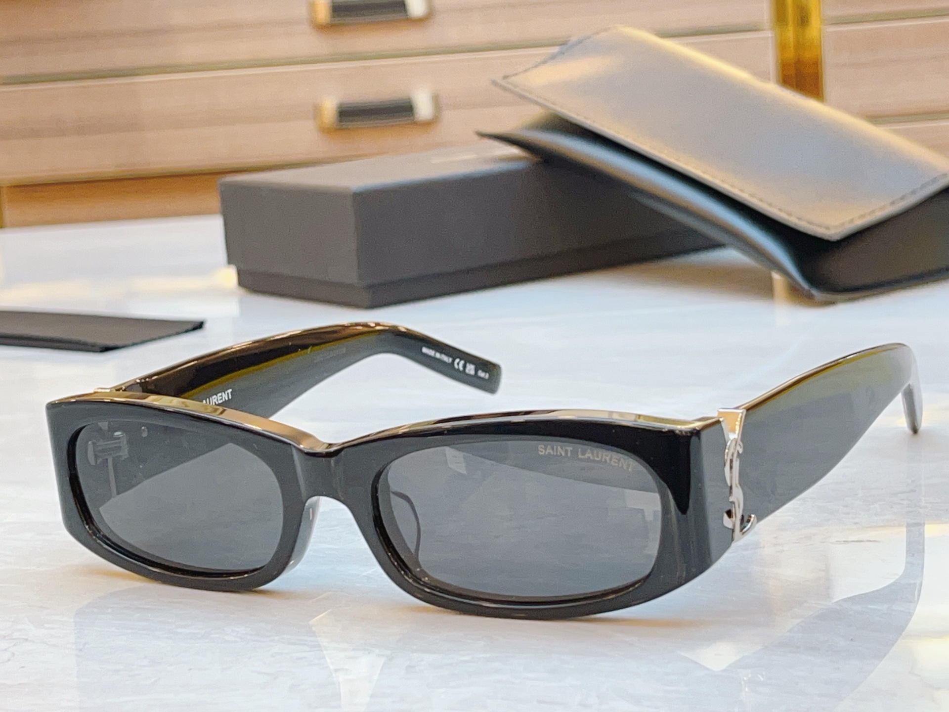 P508, ST. ROIN’S NEW GLASSES. MODEL: SL M152, SIZE: 55 19-145 - 图片 5