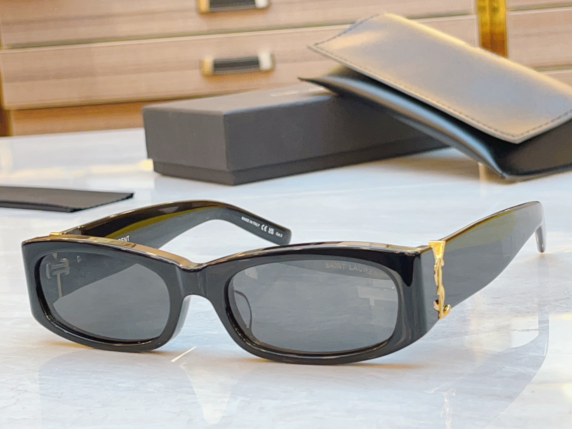 P508, ST. ROIN’S NEW GLASSES. MODEL: SL M152, SIZE: 55 19-145 - 图片 4