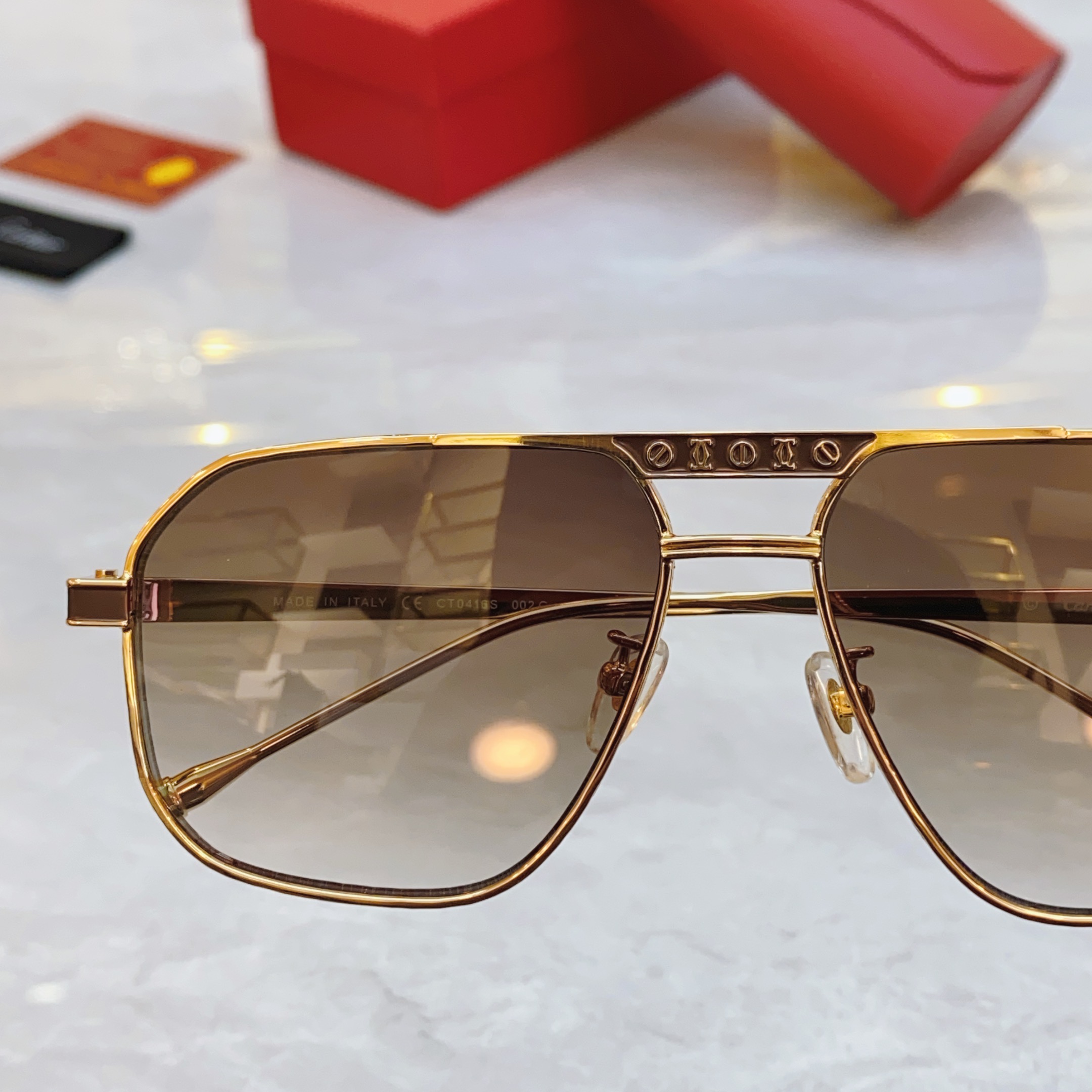 ，【CARTIE*】卡地*亚新款太阳镜，CT0416S，size58口15-142