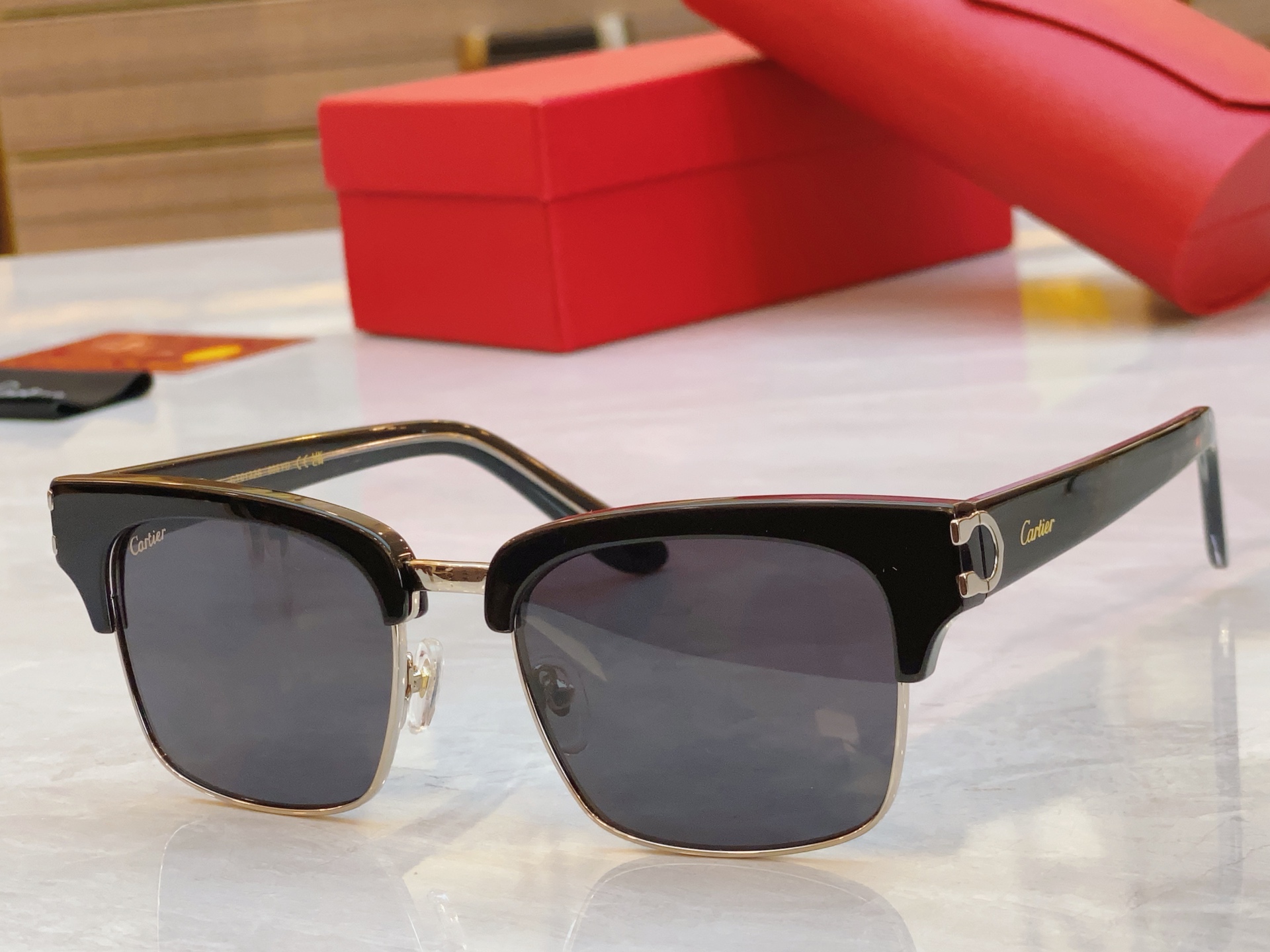 ，【CARTIE*】卡地*亚新款太阳镜，CT0132S，size54口19-145