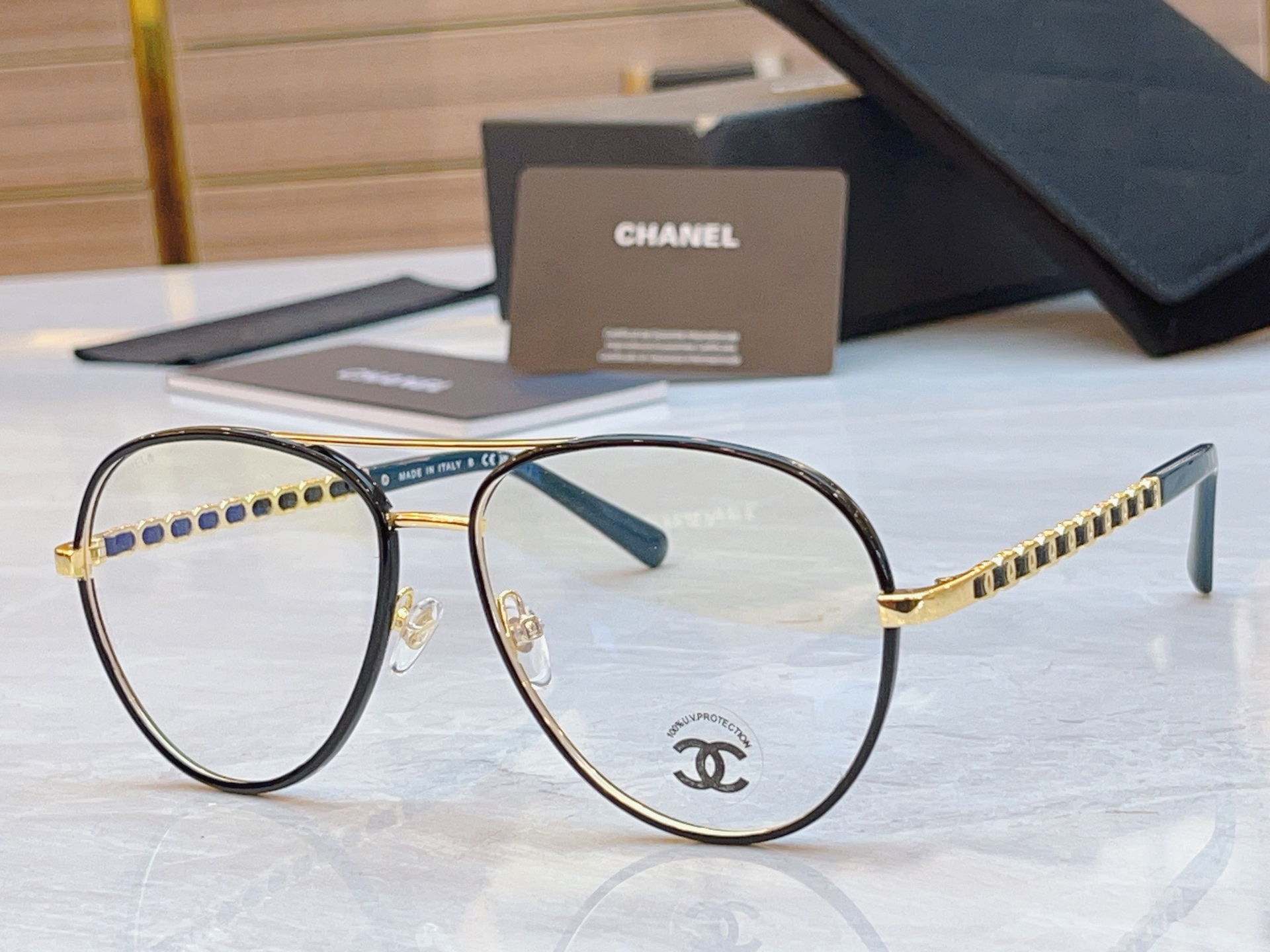 ，【CHANE*】香奈儿新款眼镜架，MODEL：CH2224Q，SIZE：57口16-145