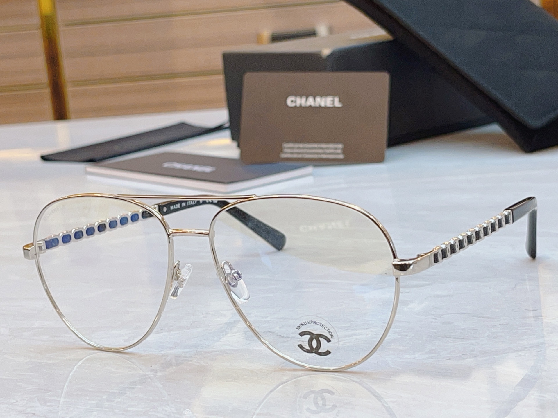，【CHANE*】香奈儿新款眼镜架，MODEL：CH2224Q，SIZE：57口16-145