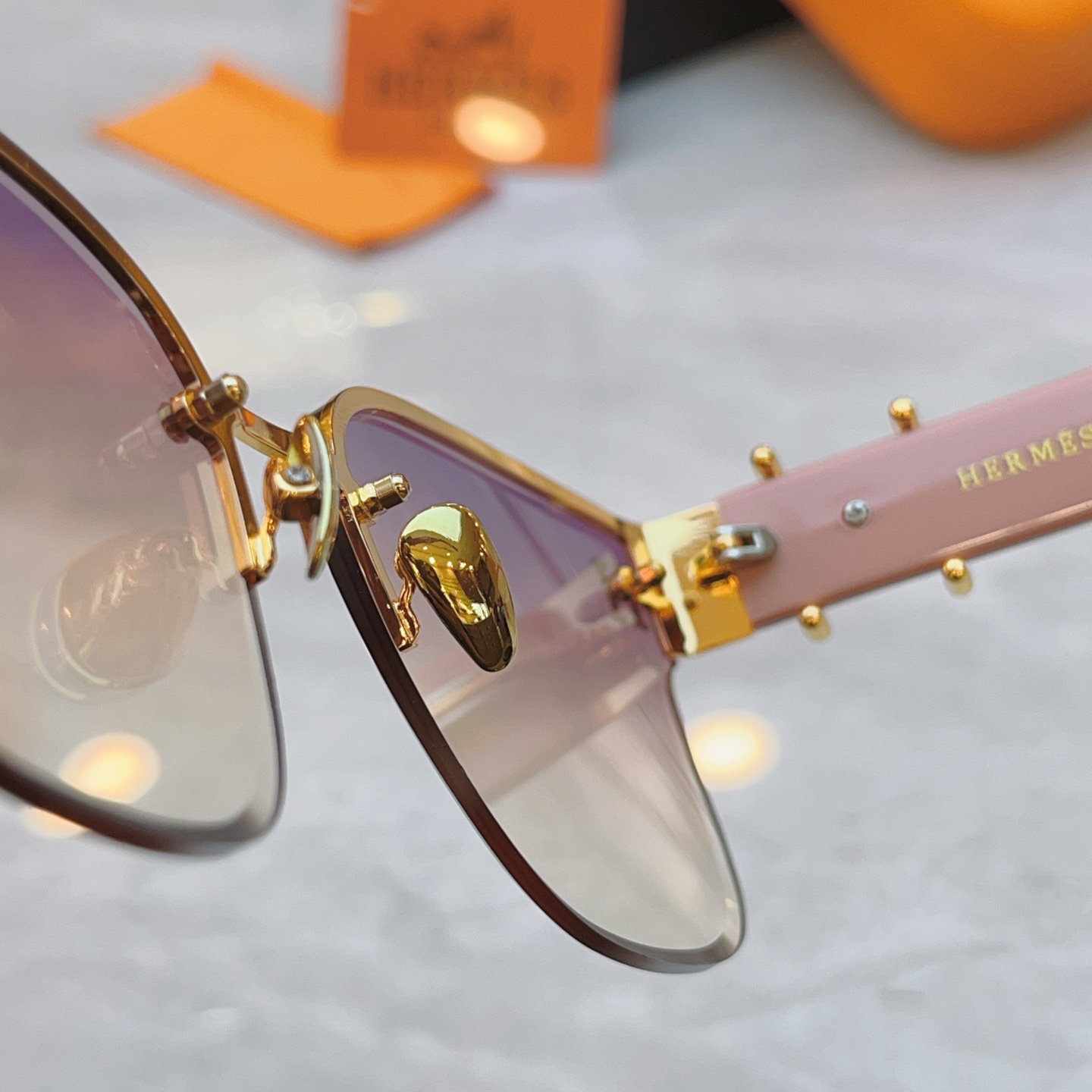，【HERME*】爱马*仕新款太阳镜🕶️，MODEL：9702，SIZE：64口16-142
