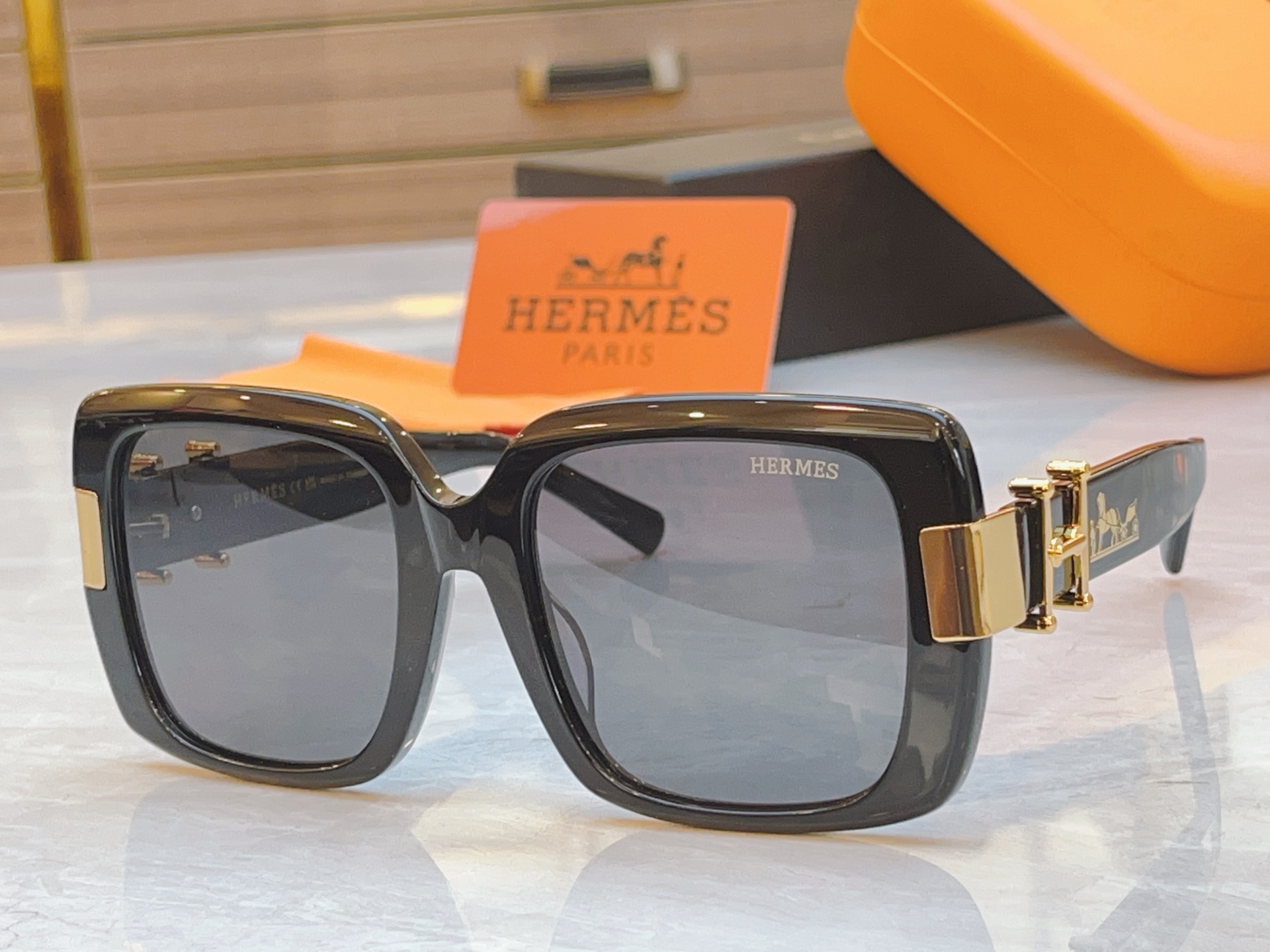 ，【HERME*】爱马*仕新款太阳镜🕶️，MODEL：9700，SIZE：55口20-142