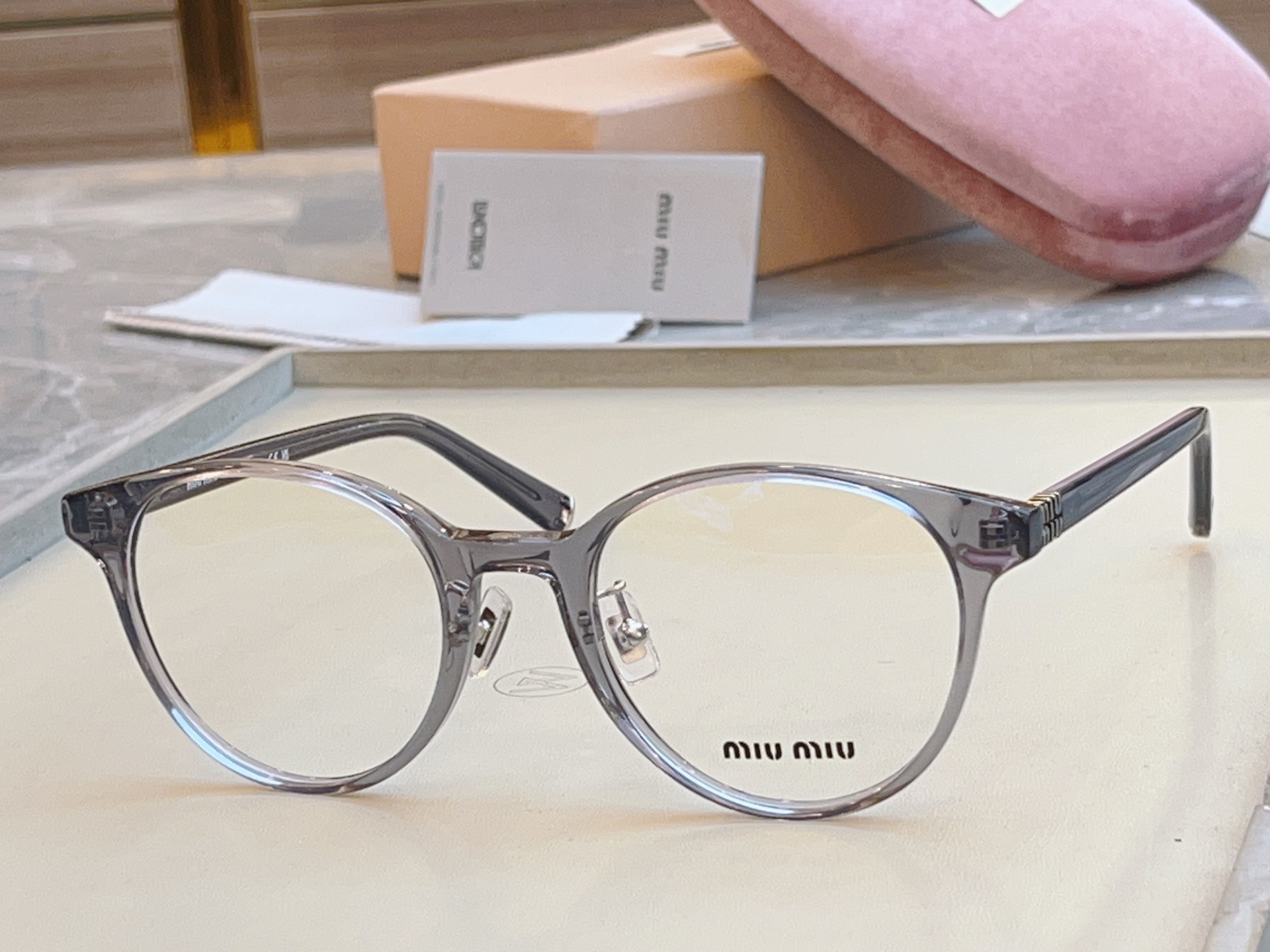 ，【MIUMI*】缪*缪新款眼镜架，Mod VMU 04W-F，SIZE51口21-140