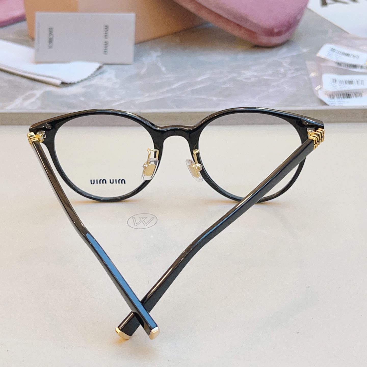 ，【MIUMI*】缪*缪新款眼镜架，Mod VMU 04W-F，SIZE51口21-140