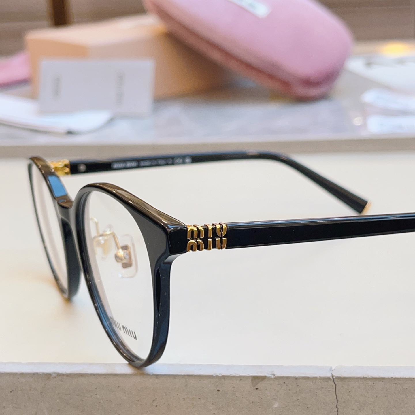 ，【MIUMI*】缪*缪新款眼镜架，Mod VMU 04W-F，SIZE51口21-140