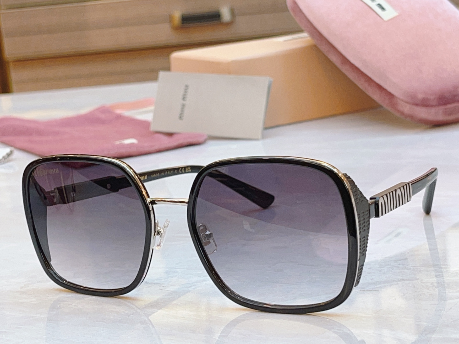，【MIUMI*】缪*缪新款眼镜架，ModMU 1474S，SIZE60口20-143