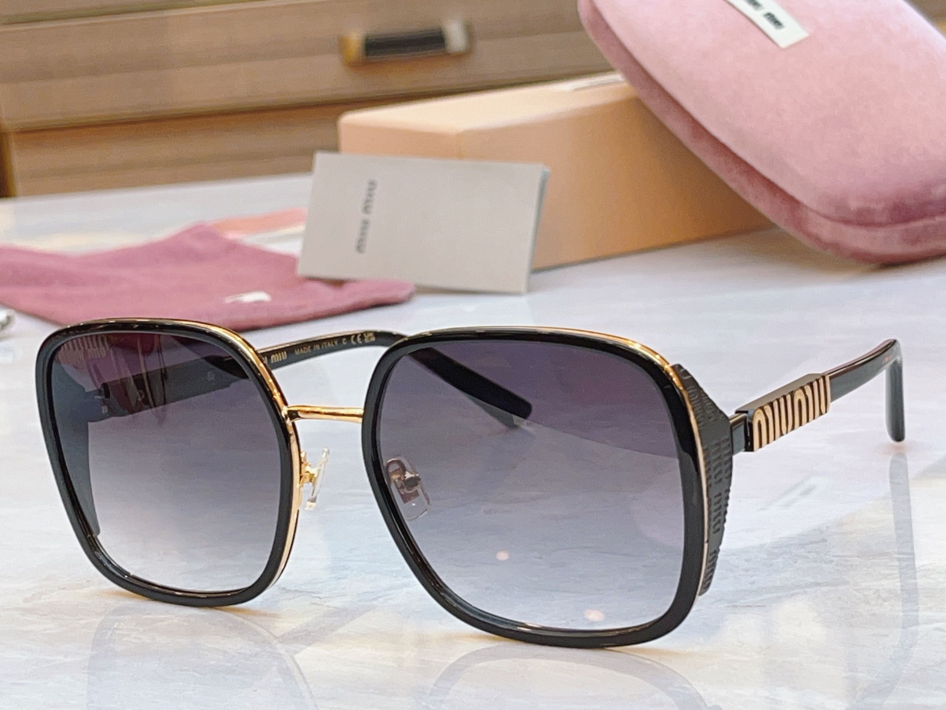 ，【MIUMI*】缪*缪新款眼镜架，ModMU 1474S，SIZE60口20-143