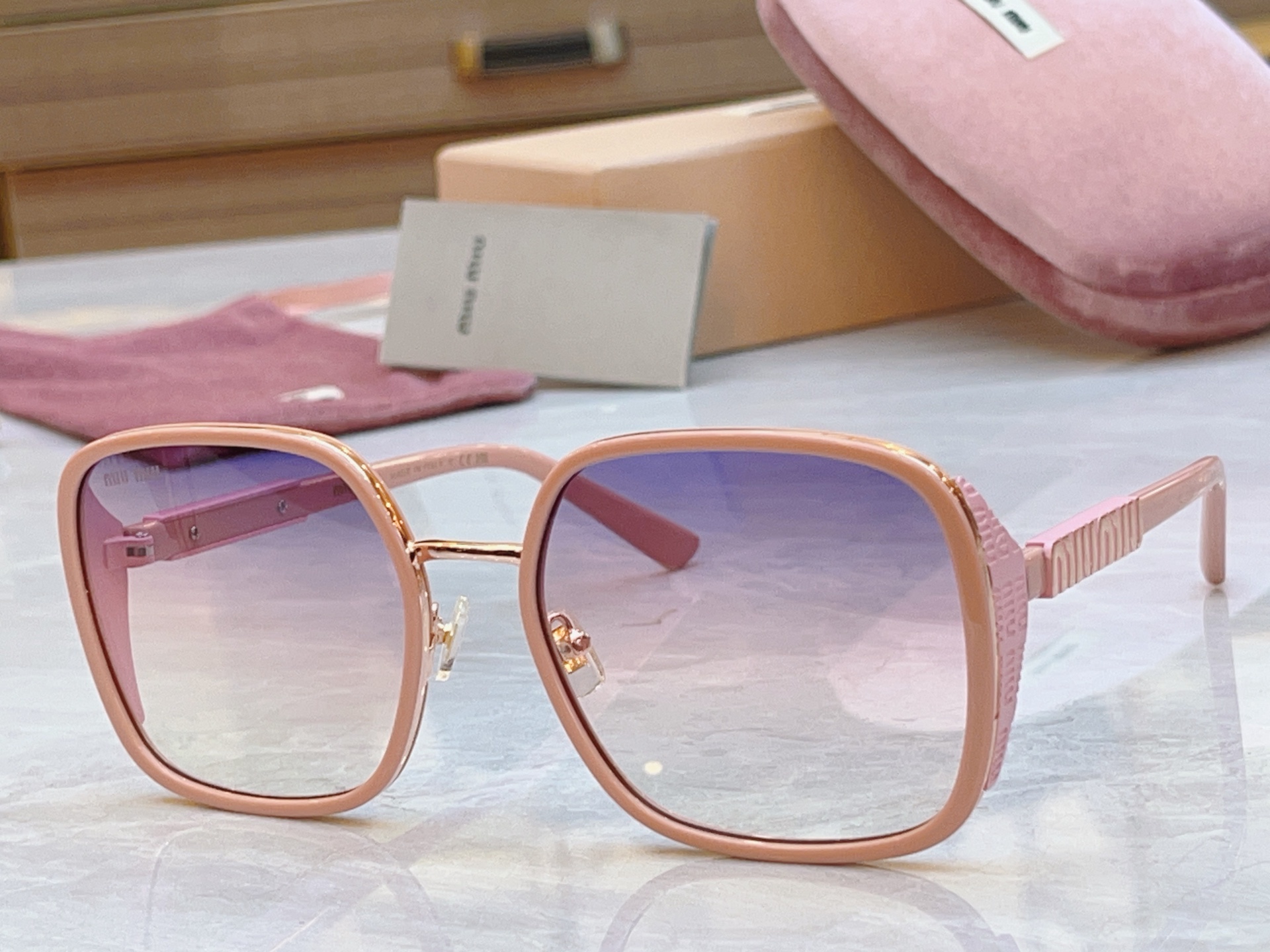 ，【MIUMI*】缪*缪新款眼镜架，ModMU 1474S，SIZE60口20-143