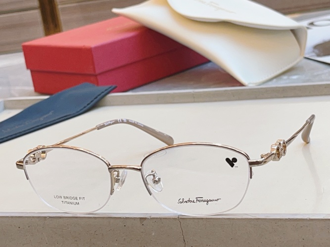 Salvatore Ferragamo SF2576LB Rose Gold Metal Women's Optical Frames 53mm 1 Salvatore Ferragamo SF2576LB Rose Gold Metal Women's Optical Frames 53mm