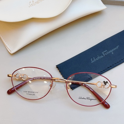 Salvatore Ferragamo SF2575LB Burgundy Oval Eyeglasses Frame 53-17-140 1 Salvatore Ferragamo SF2575LB Burgundy Oval Eyeglasses Frame 53-17-140