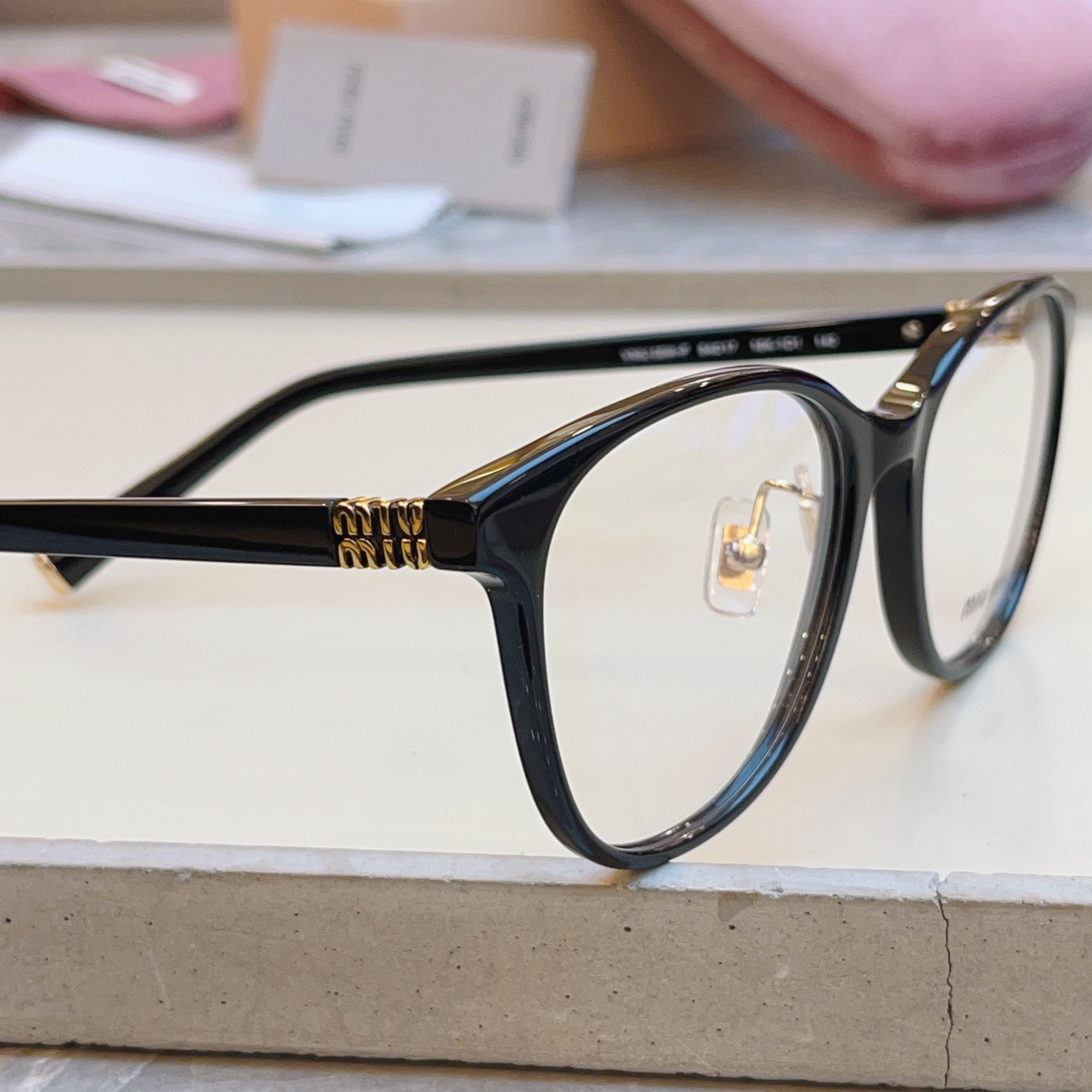 ，【MIUMI*】缪*缪新款眼镜架，Mod VMU 05W-F，SIZE54口17-140