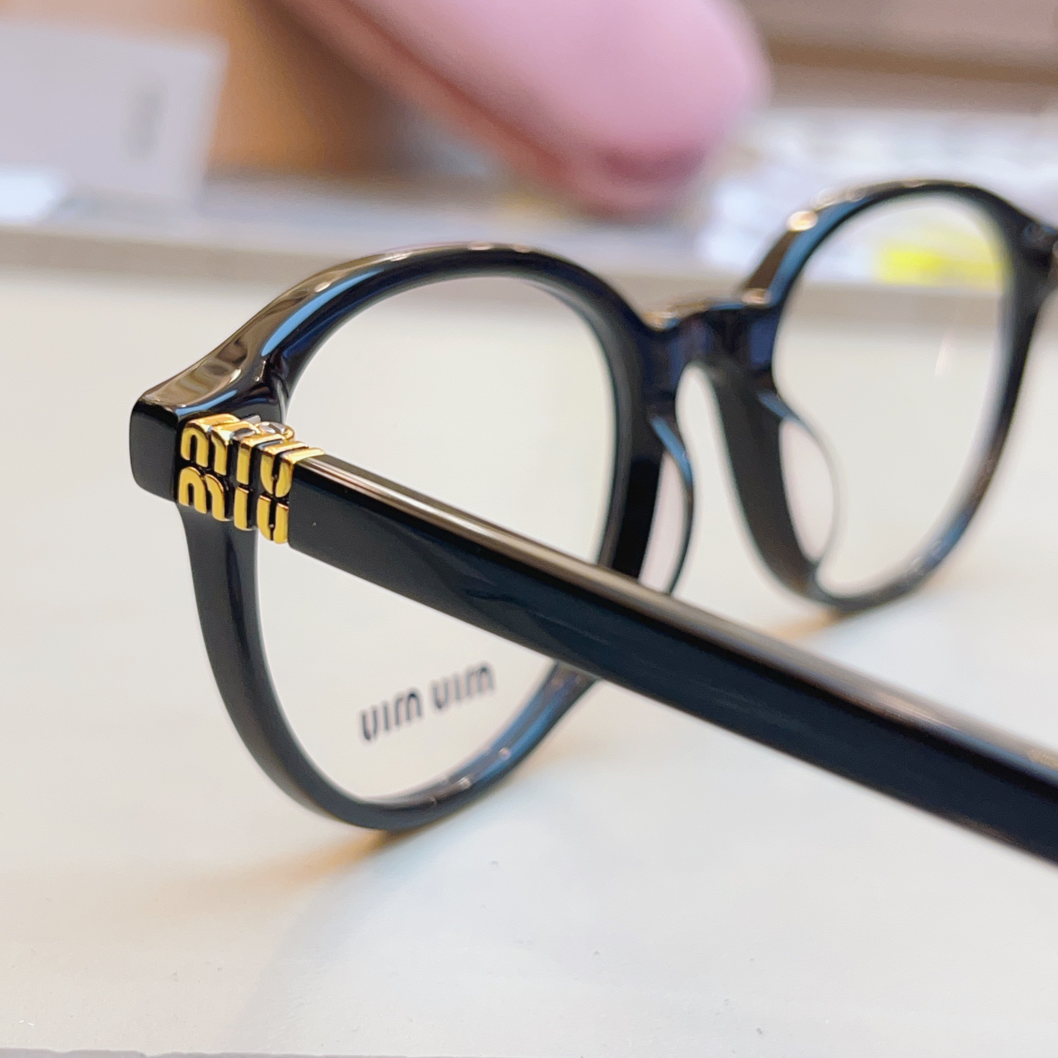 ，【MIUMI*】缪*缪新款眼镜架，Mod VMU 02W-F，SIZE50口18-140