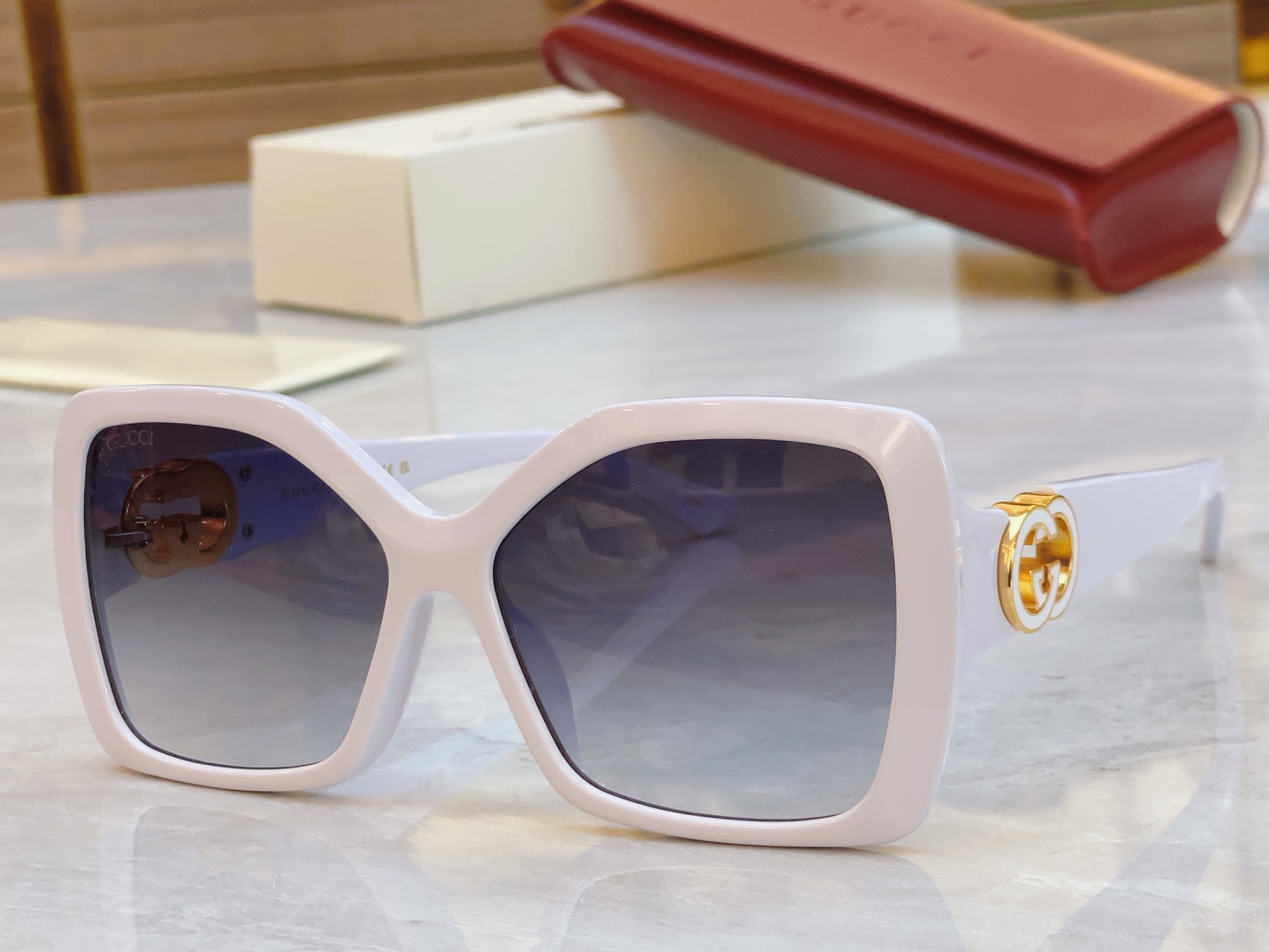 ，【GUCC*】古*驰新款太阳镜，GG2015S，SIZE57口16-145 