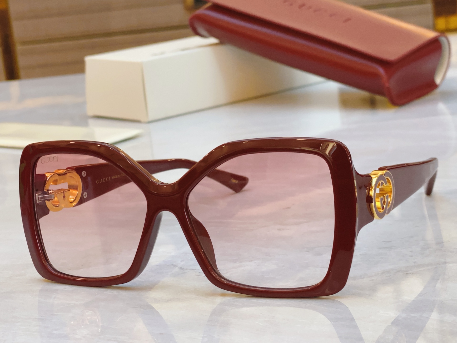 ，【GUCC*】古*驰新款太阳镜，GG2015S，SIZE57口16-145 