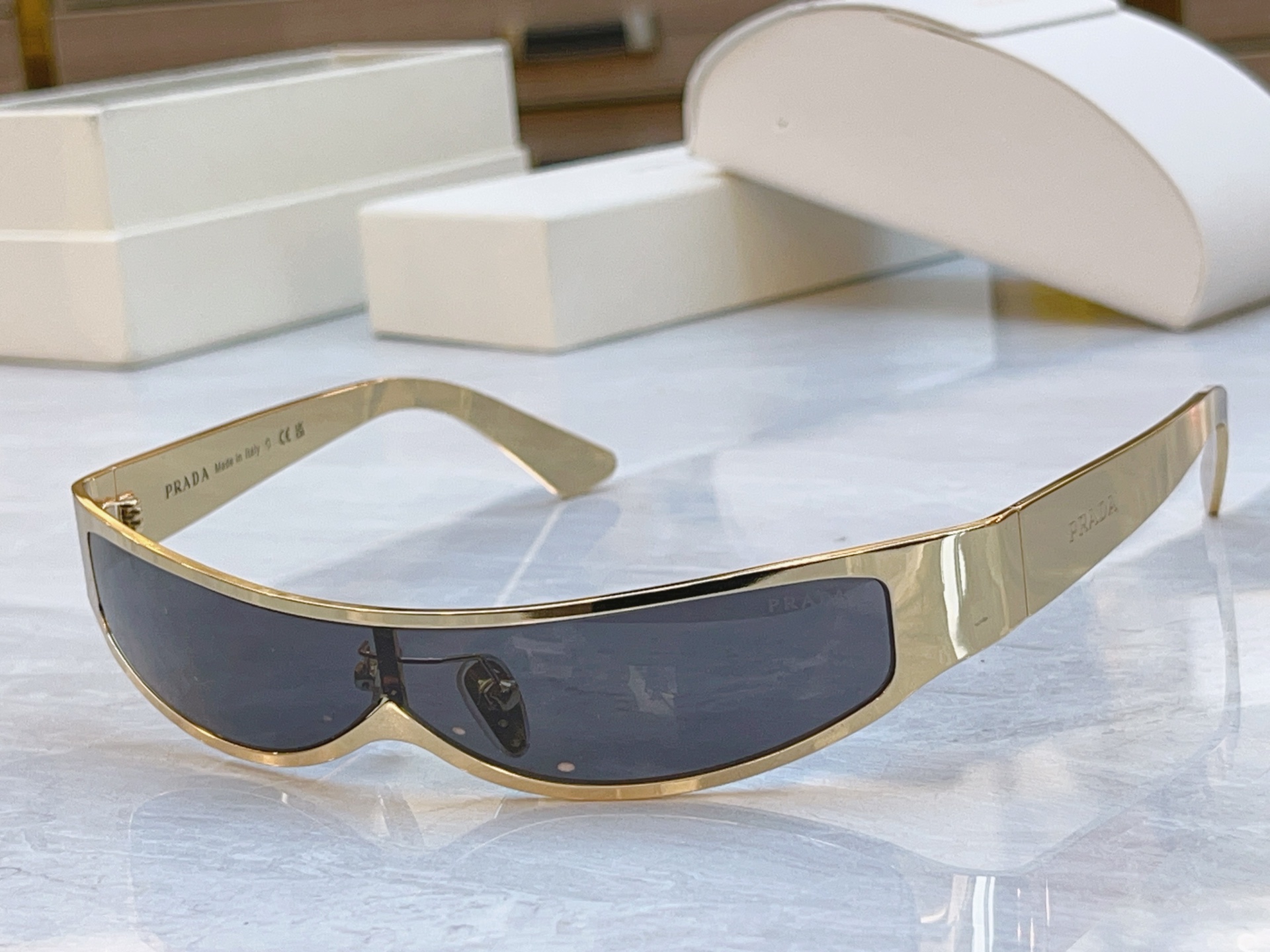 ，【PRAD*】普拉*达新款太阳镜，MODEL：SPR B22S，SIZE：123口3-138